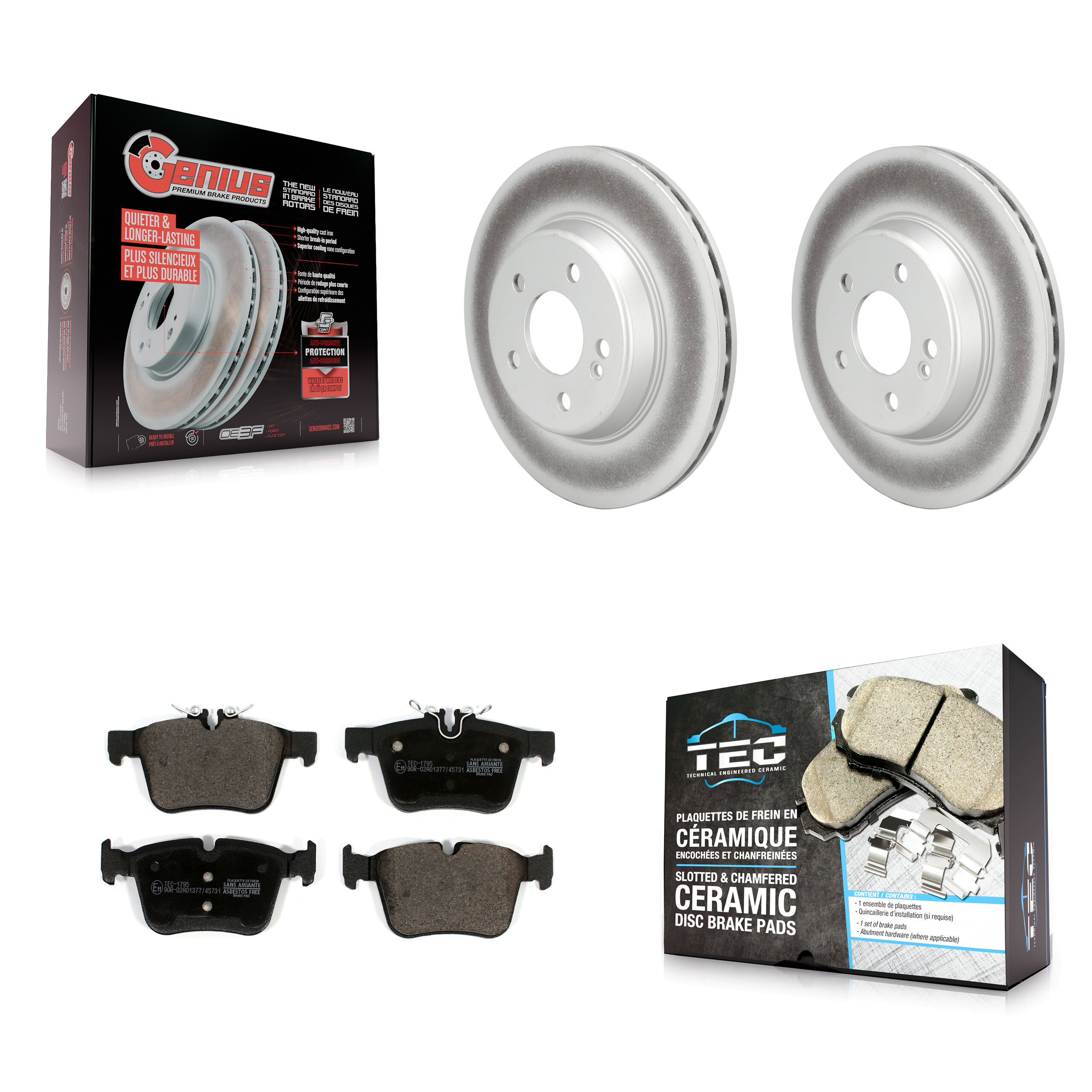 Transit Auto - KGT-103065 - Rear Disc Brake Kits