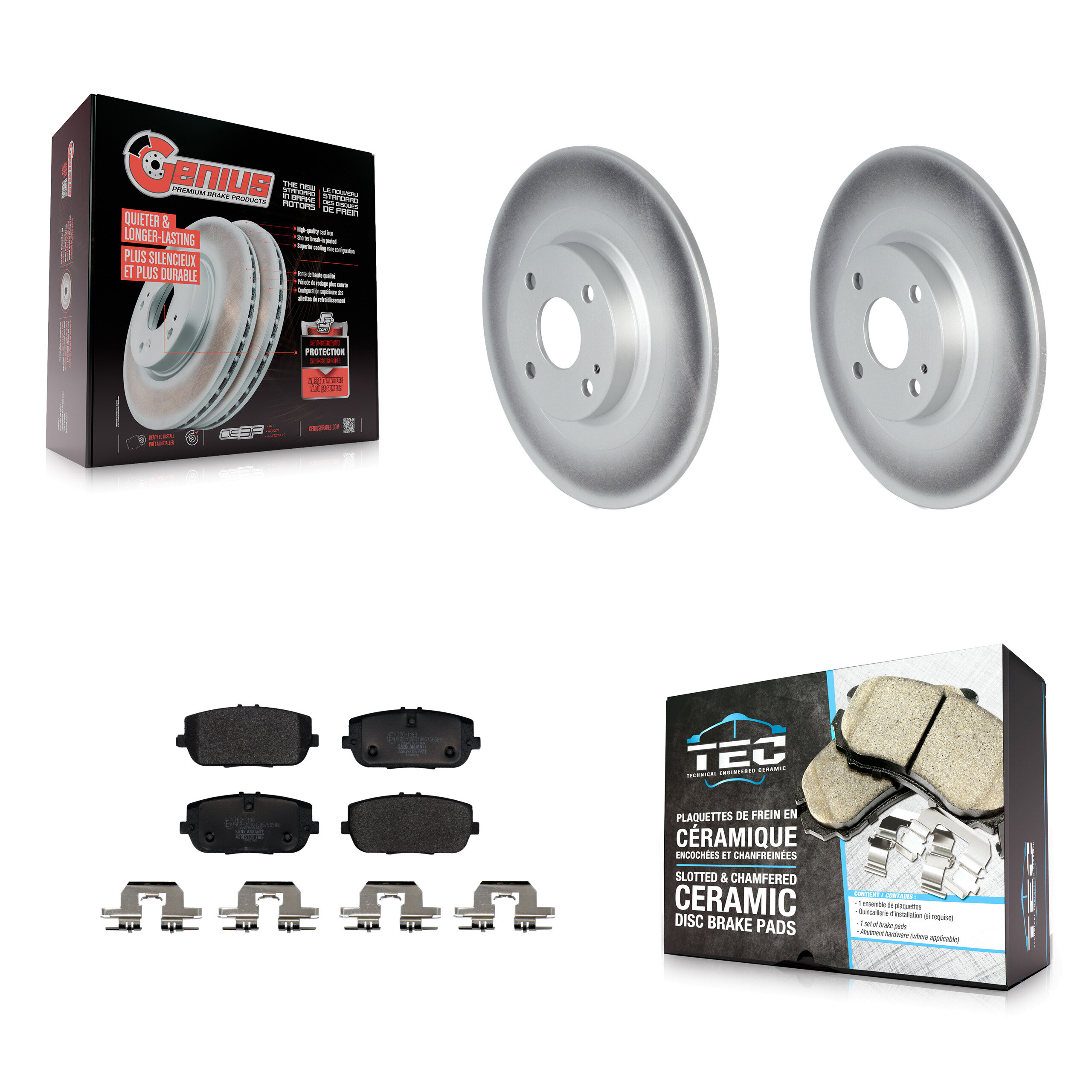 Transit Auto - KGT-103149 - Rear Disc Brake Kits