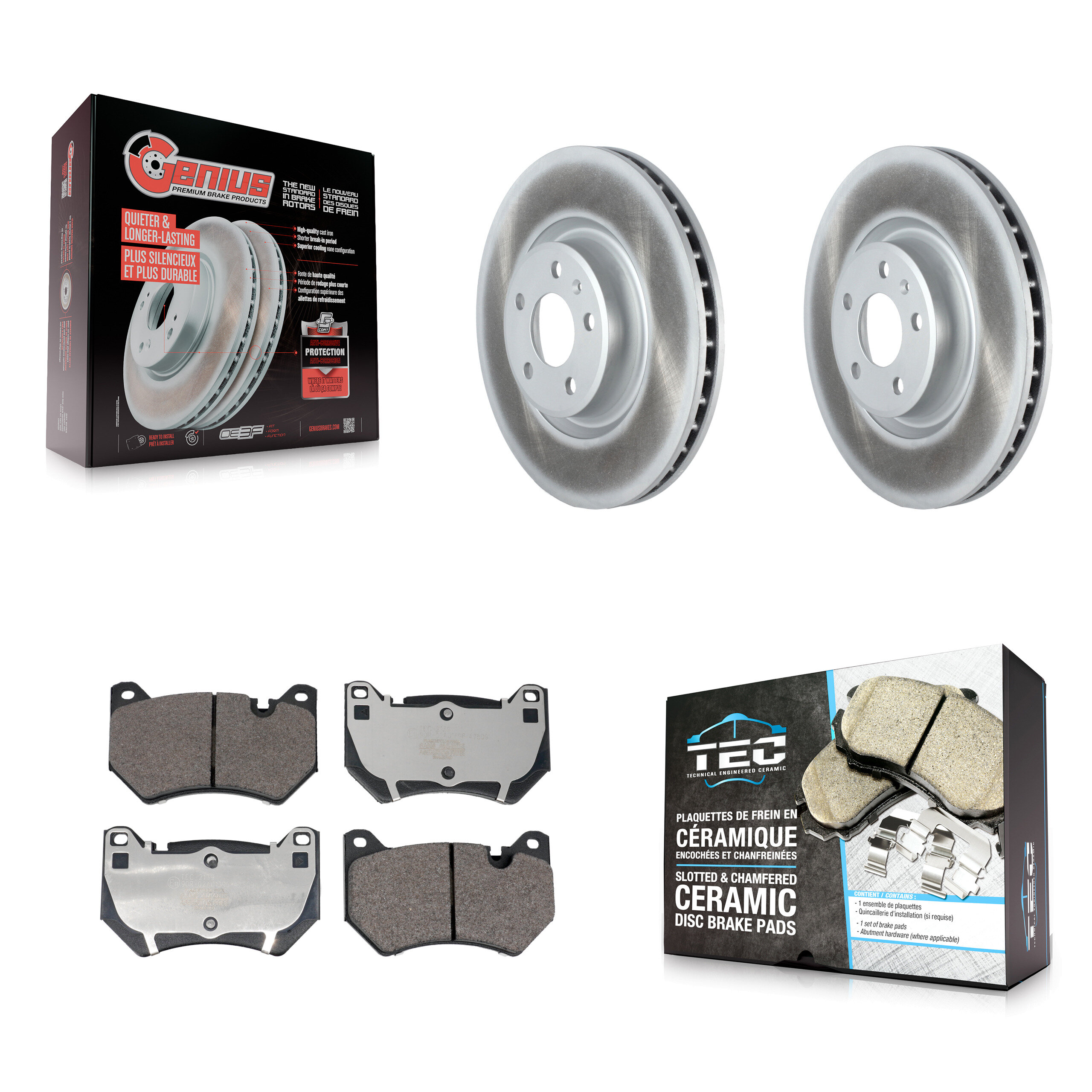Transit Auto - KGT-103245 - Front Disc Brake Kits