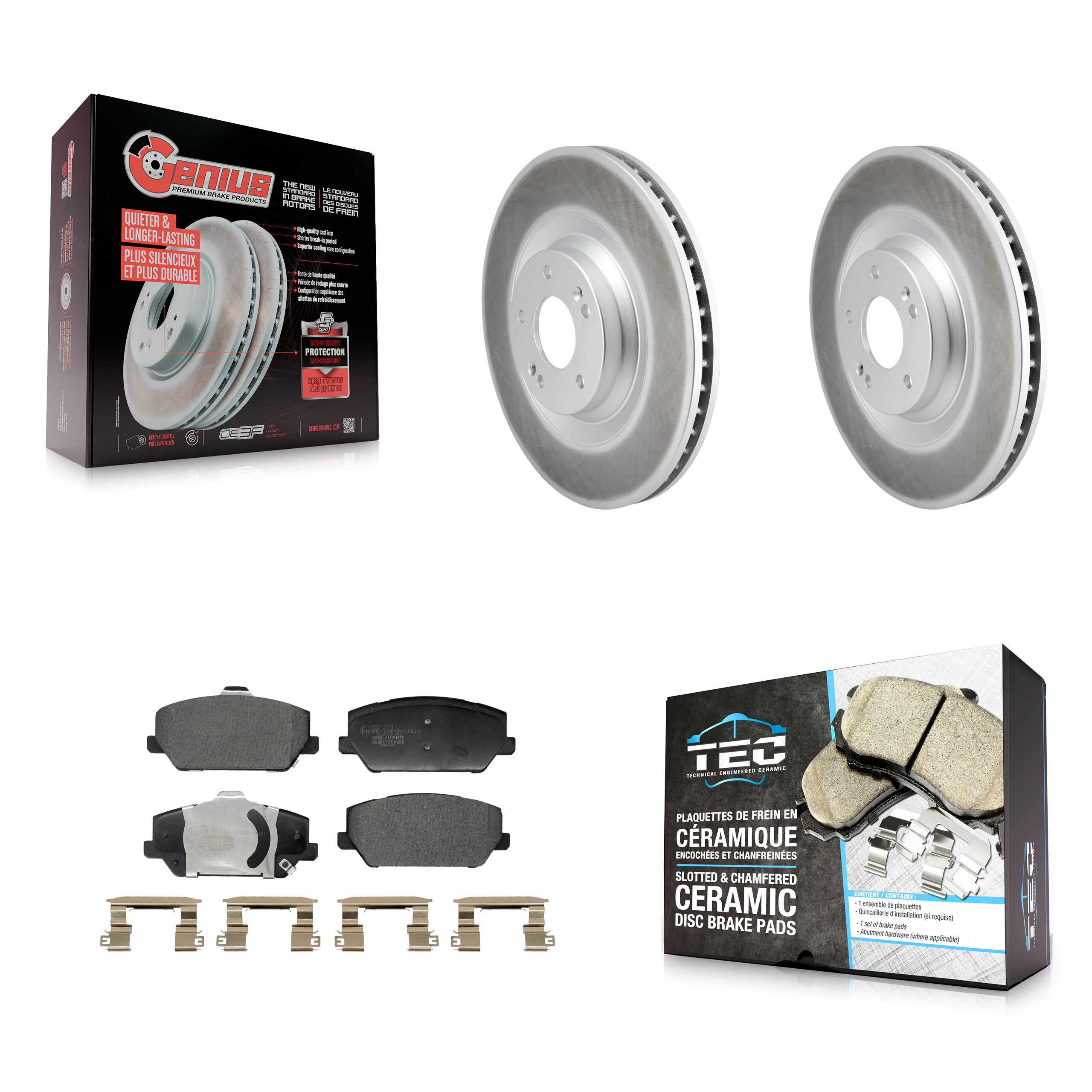 Transit Auto - KGT-103256 - Front Disc Brake Kits