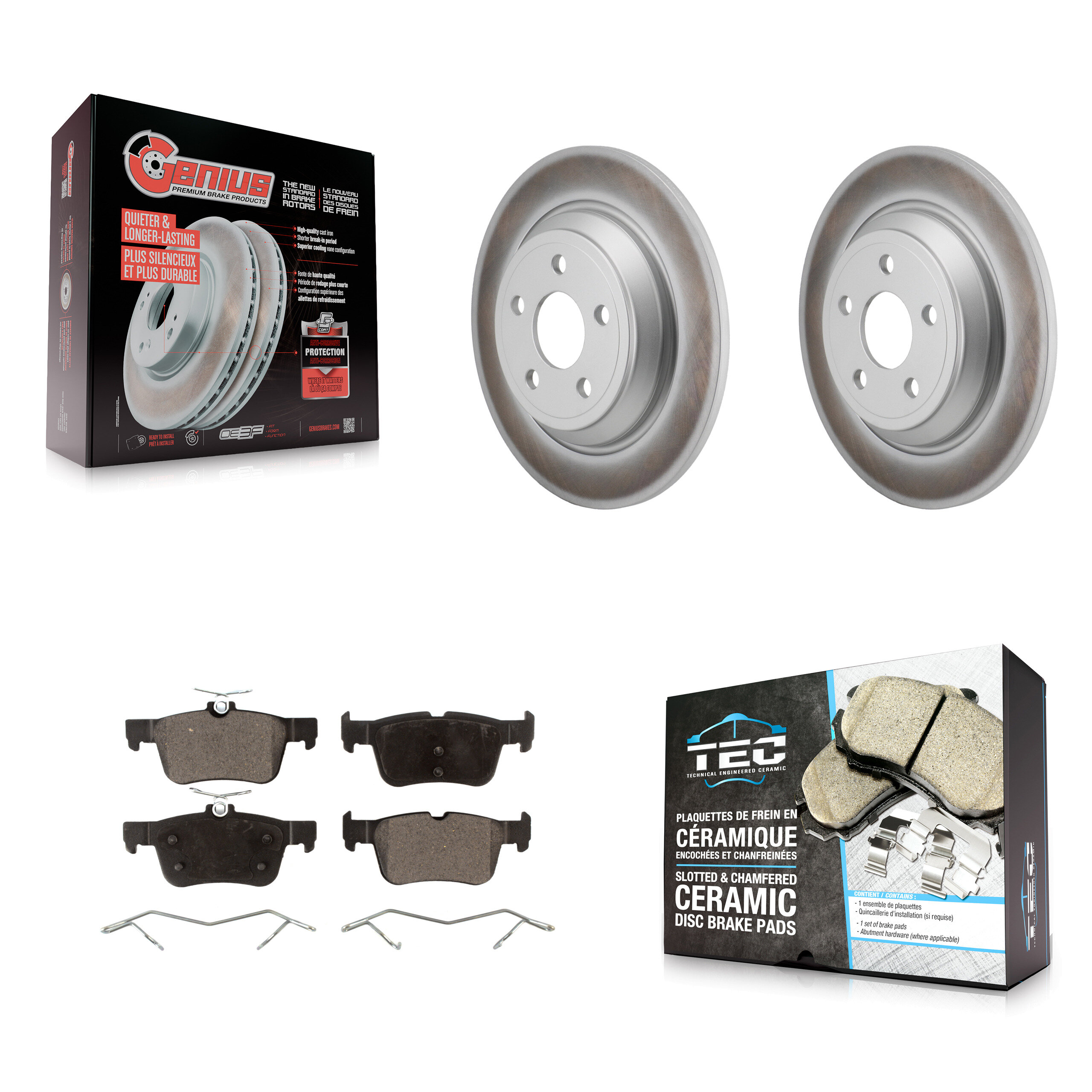 Transit Auto - KGT-103287 - Rear Disc Brake Kits