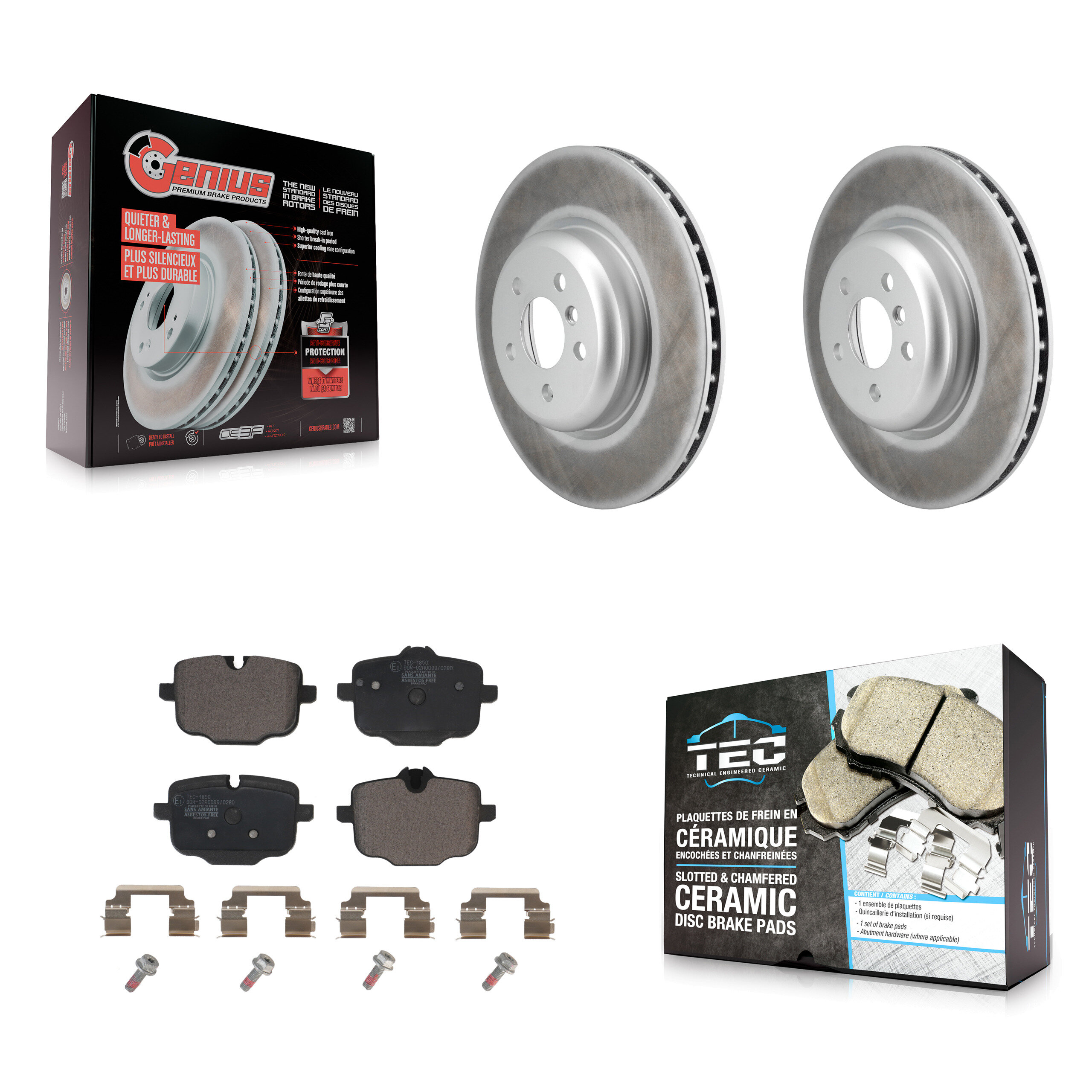 Transit Auto - KGT-103290 - Rear Disc Brake Kits