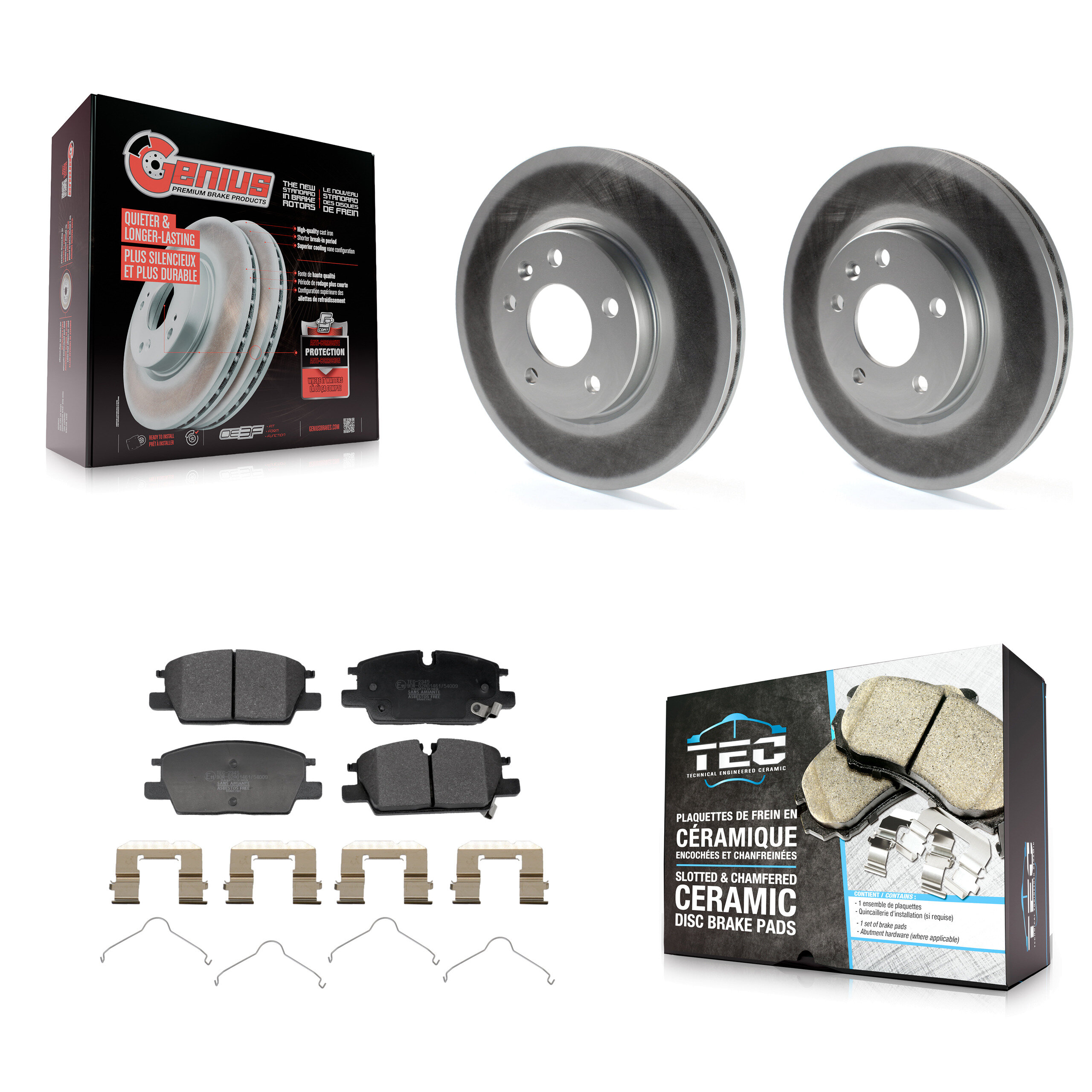 Transit Auto - KGT-103448 - Front Disc Brake Kits