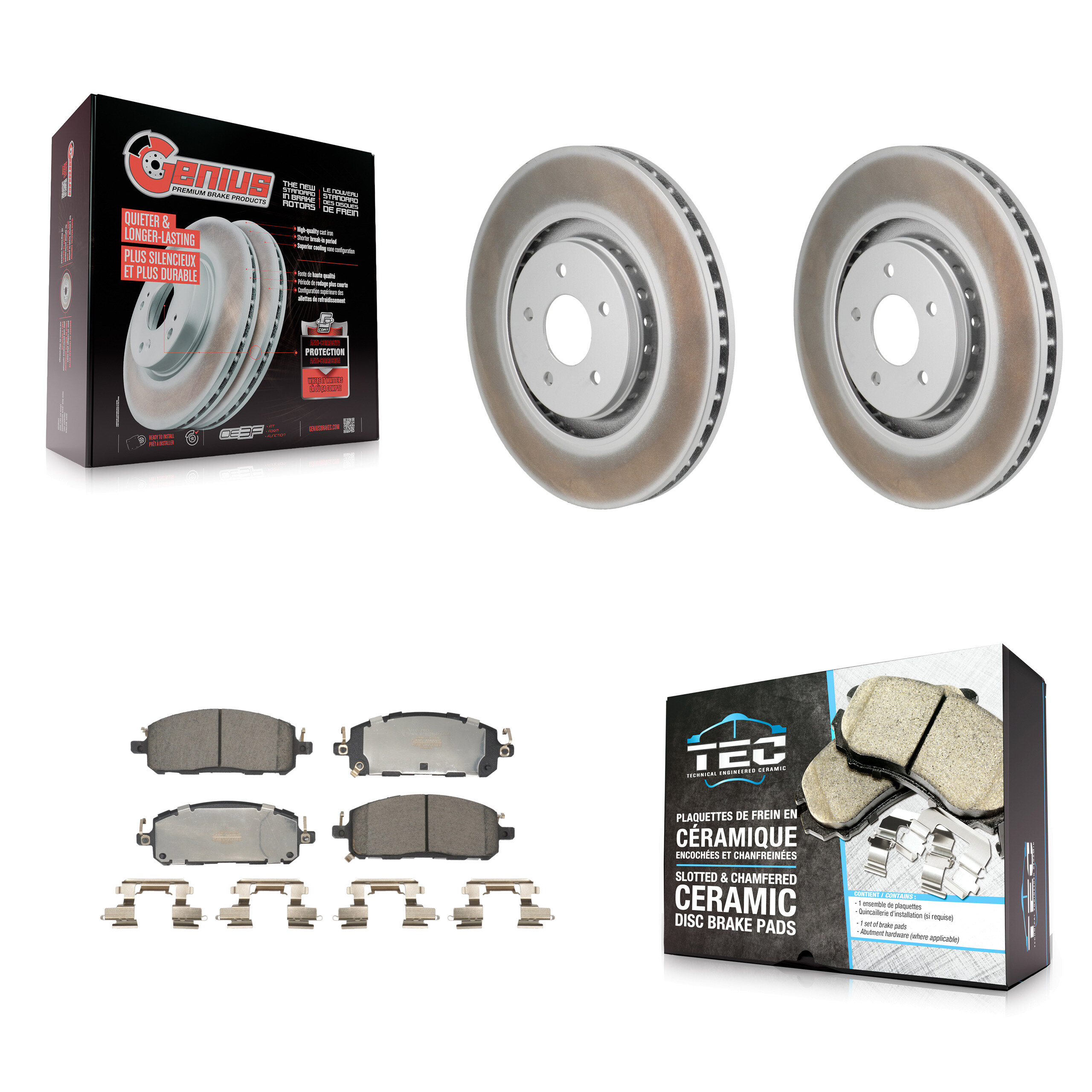 Transit Auto - KGT-103454 - Front Disc Brake Kits