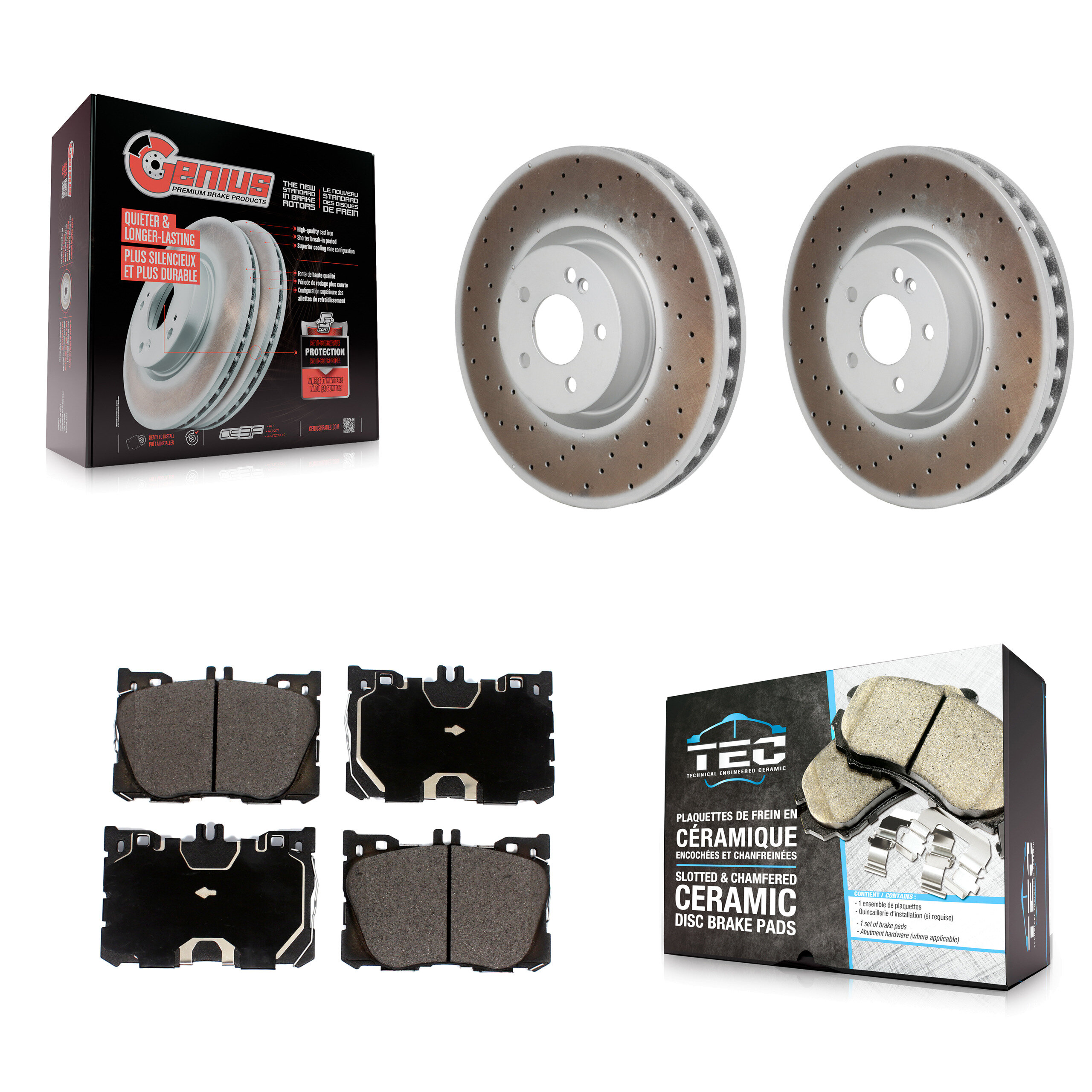Transit Auto - KGT-103489 - Front Disc Brake Kits