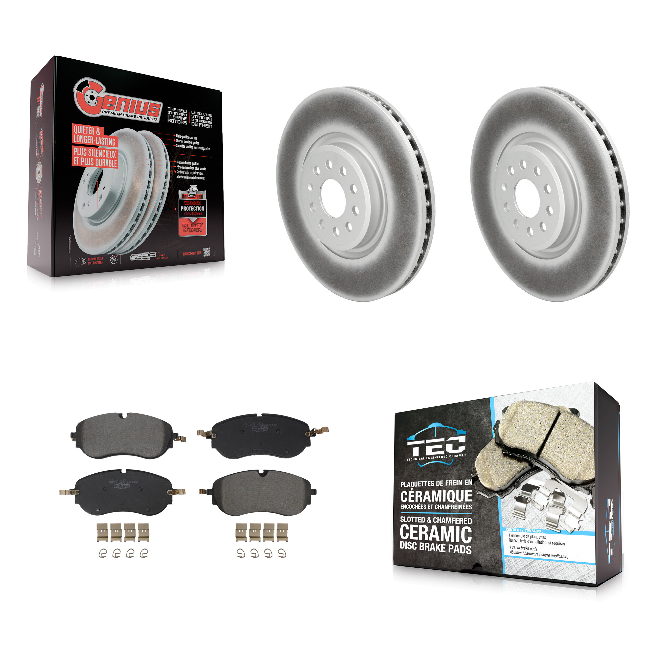 Transit Auto - KGT-103504 - Front Disc Brake Kits