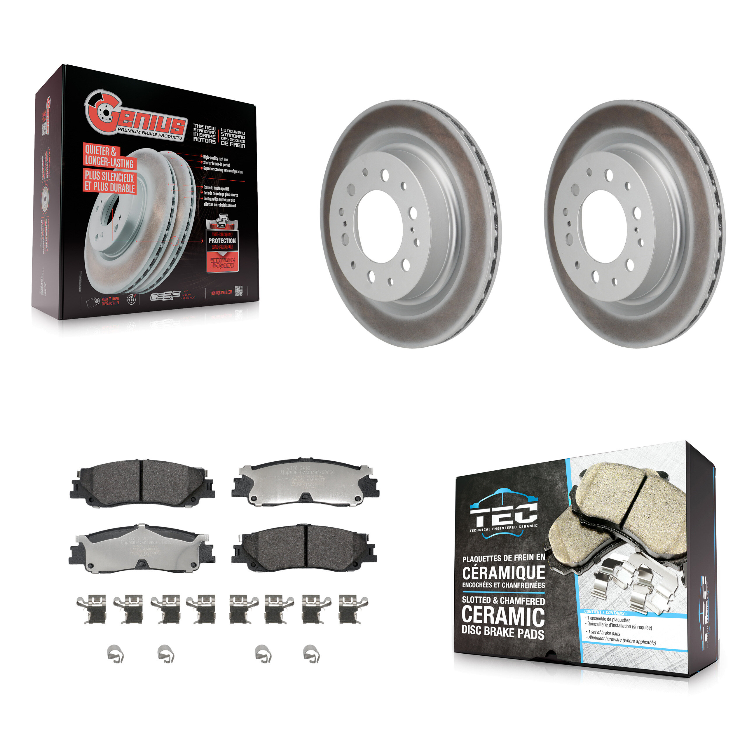Transit Auto - KGT-103524 - Rear Disc Brake Kits