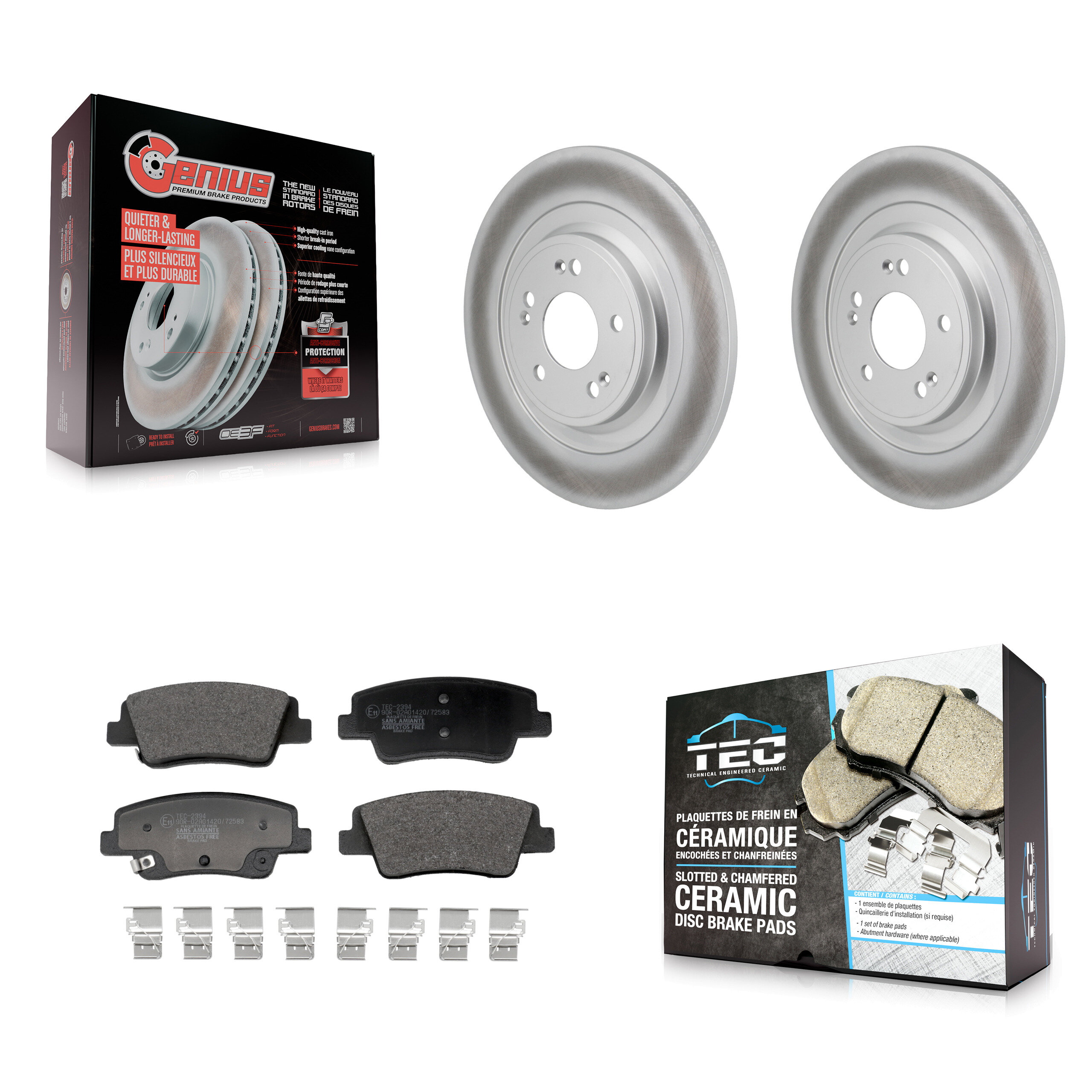 Transit Auto - KGT-103530 - Rear Disc Brake Kits