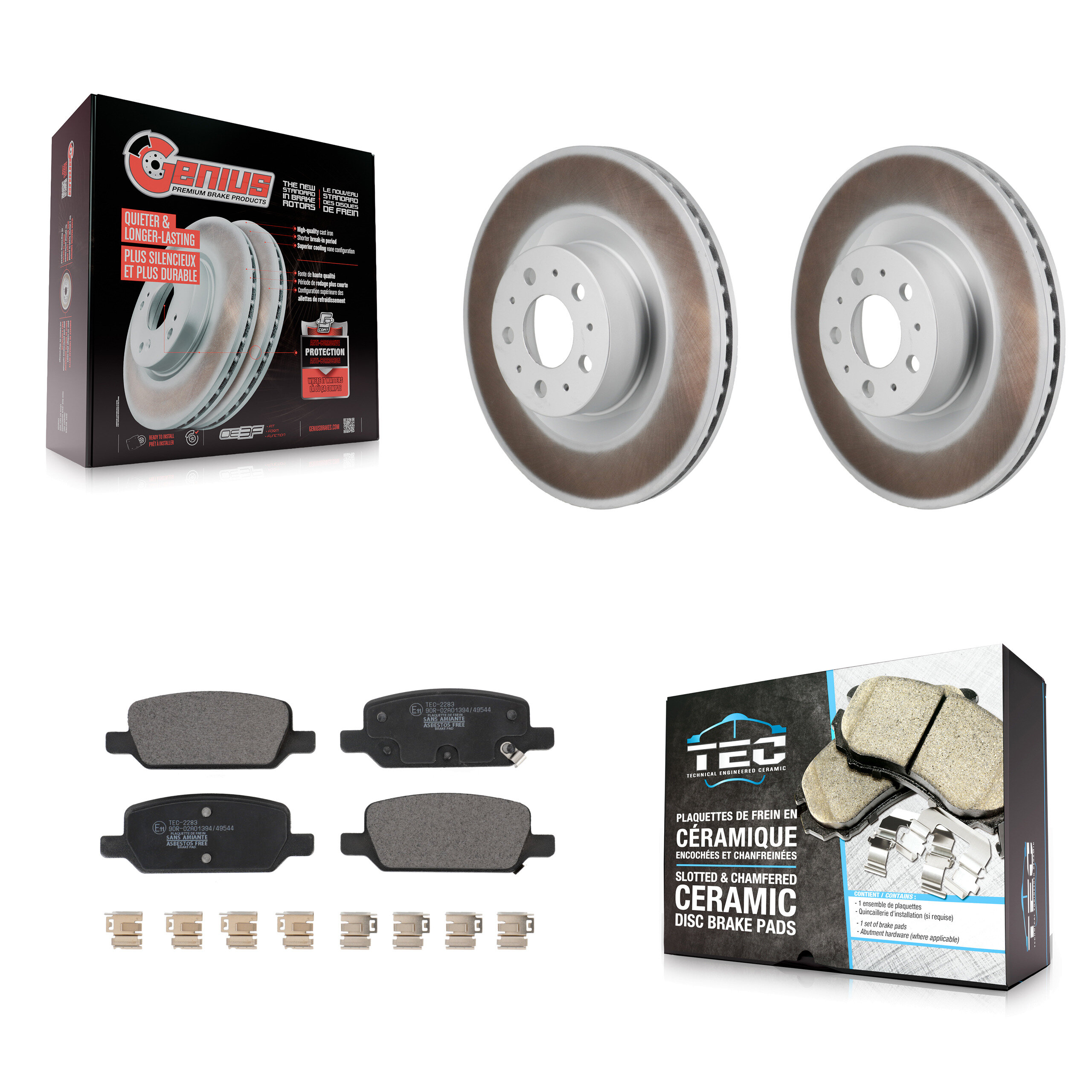 Transit Auto - KGT-103531 - Rear Disc Brake Kits