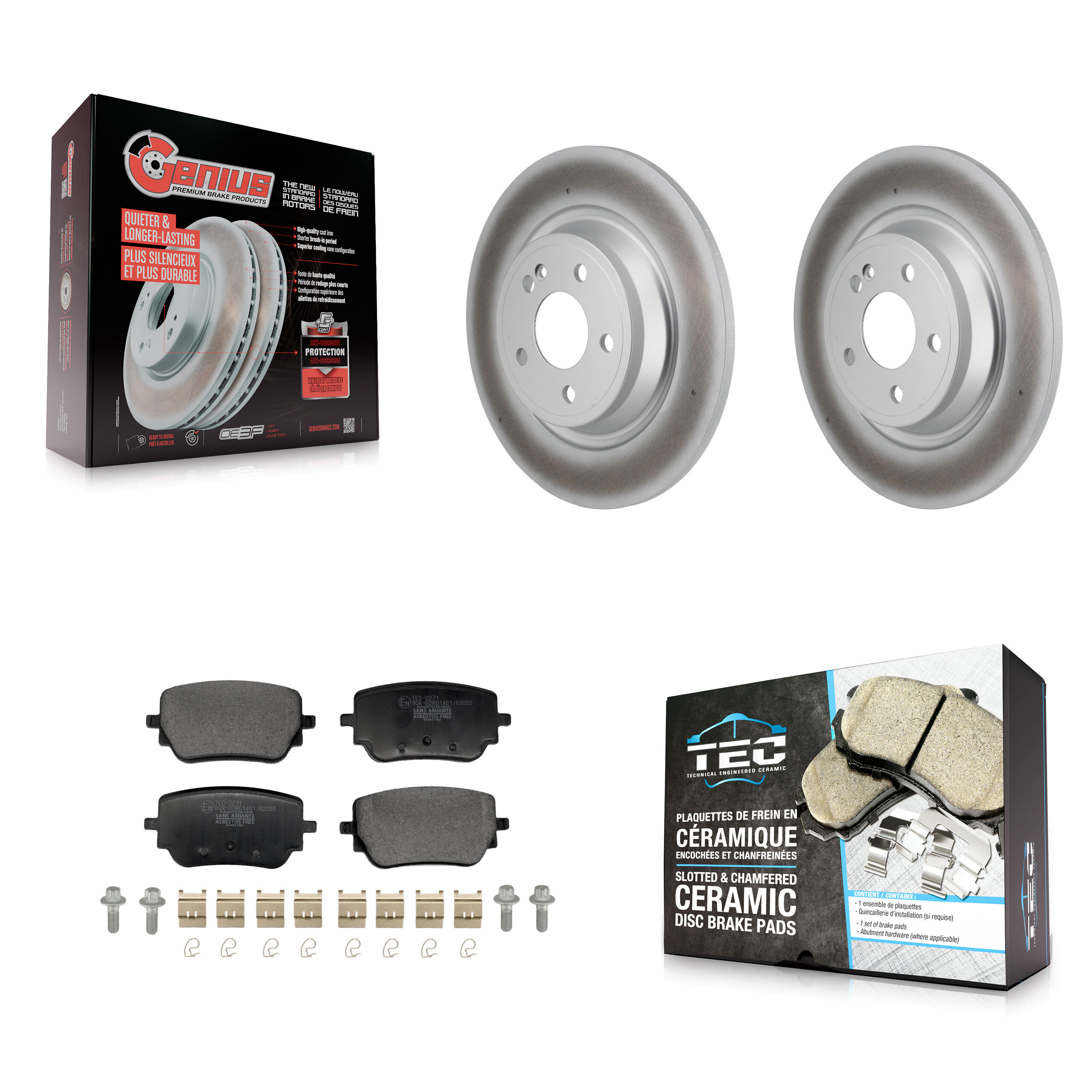 Transit Auto - KGT-103548 - Rear Disc Brake Kits