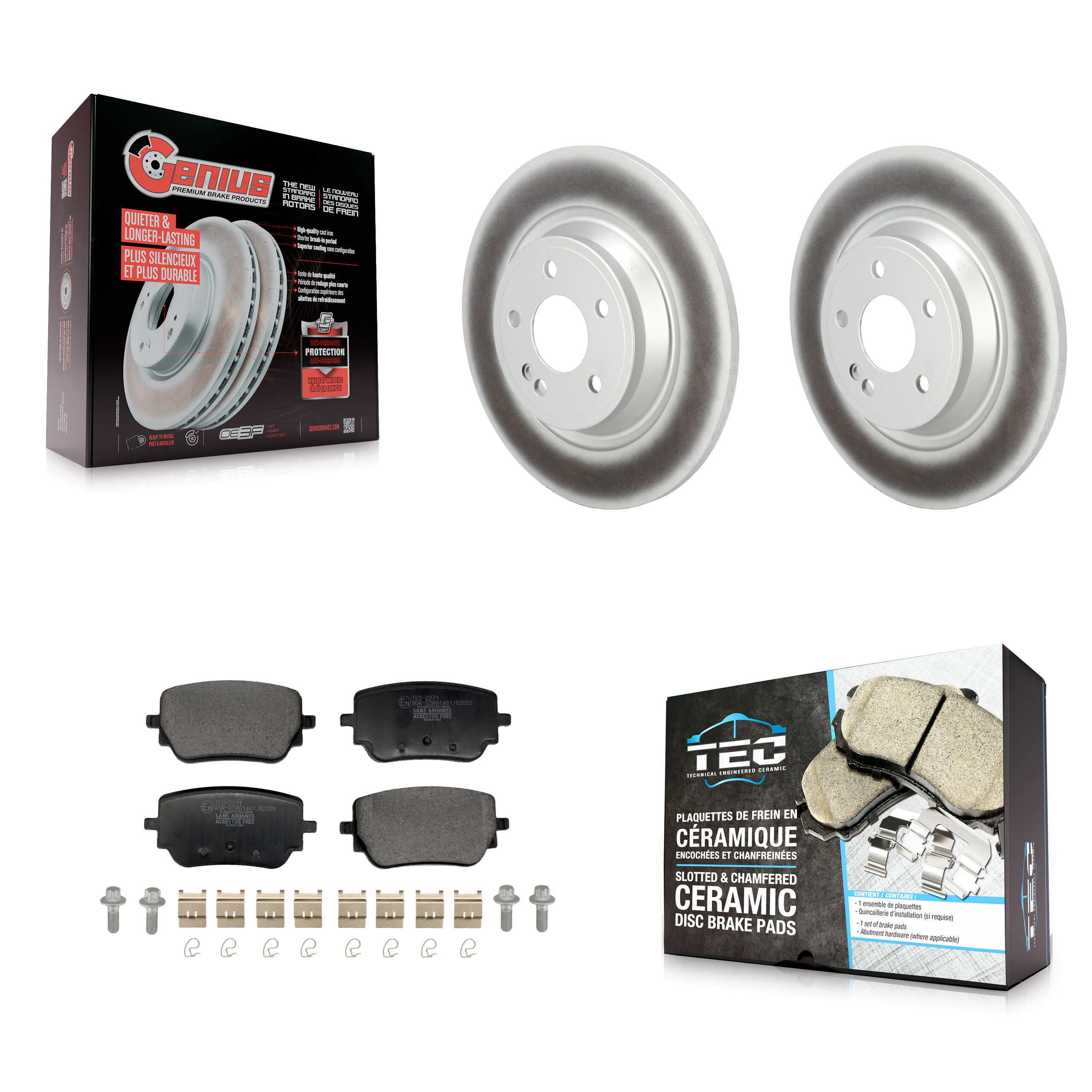 Transit Auto - KGT-103549 - Rear Disc Brake Kits