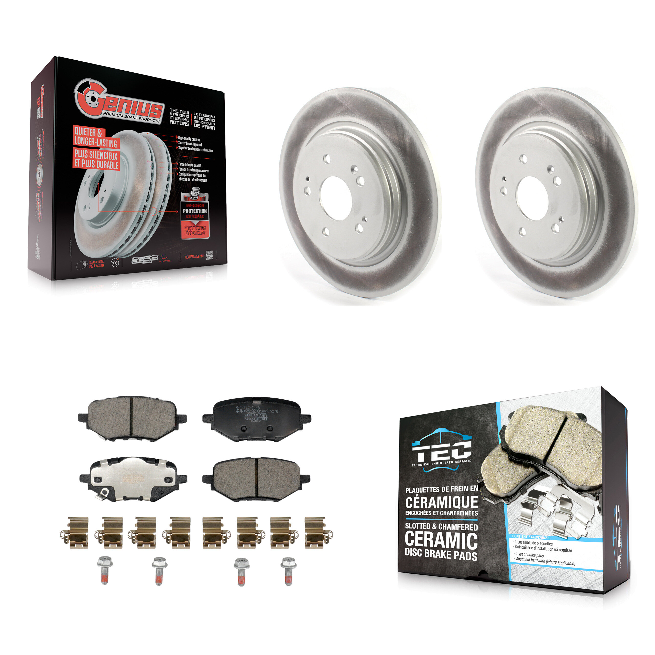 Transit Auto - KGT-103567 - Rear Disc Brake Kits