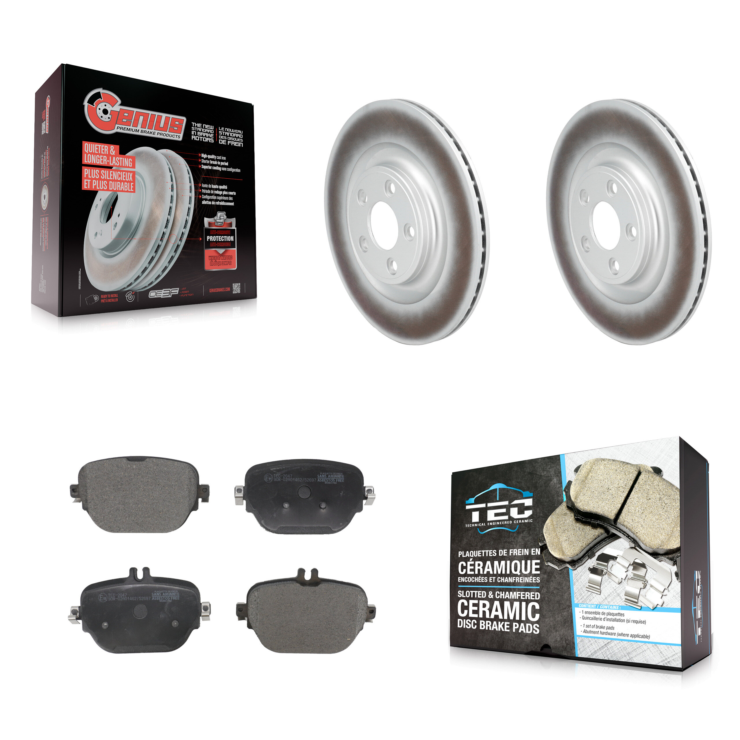 Transit Auto - KGT-103574 - Rear Disc Brake Kits