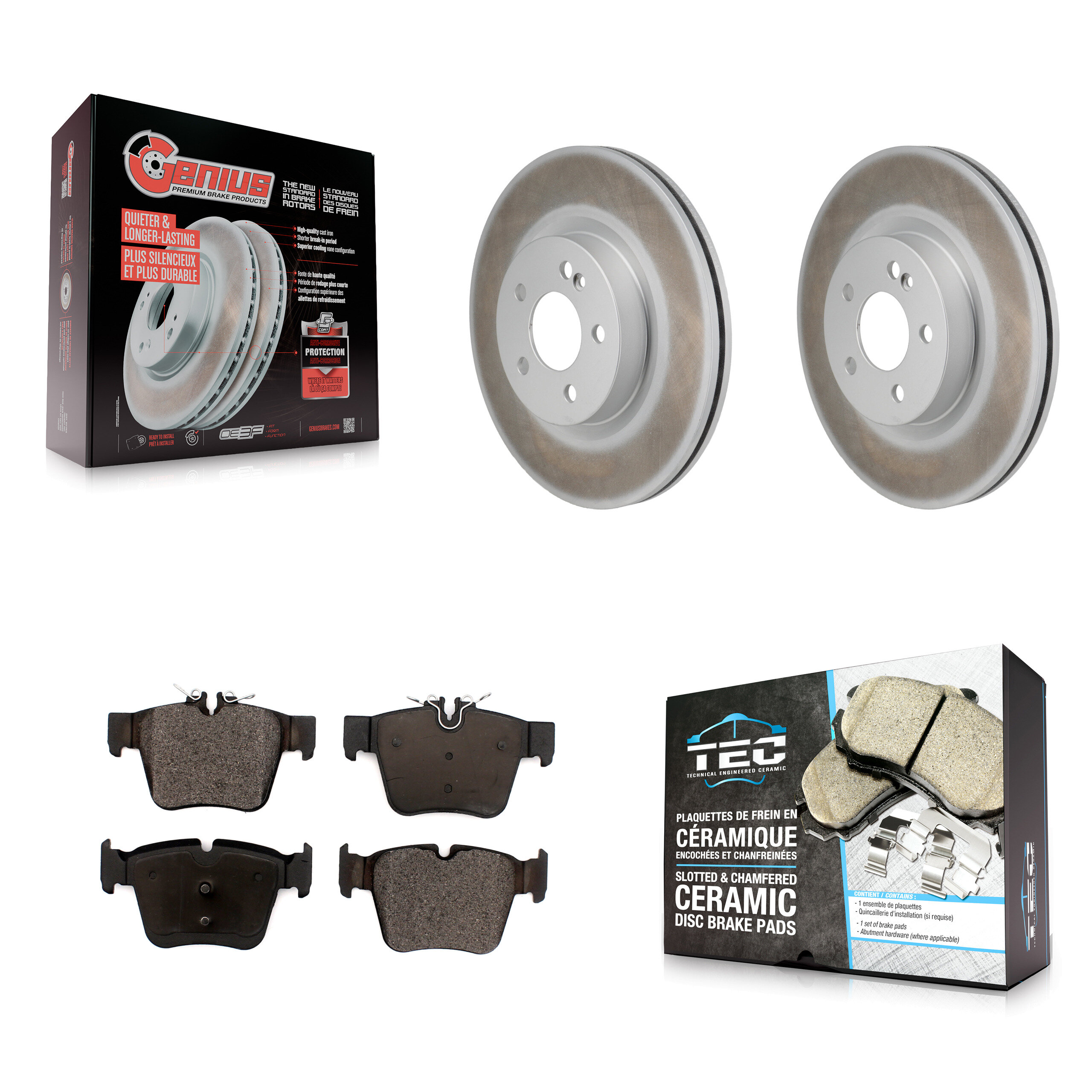 Transit Auto - KGT-103576 - Rear Disc Brake Kits
