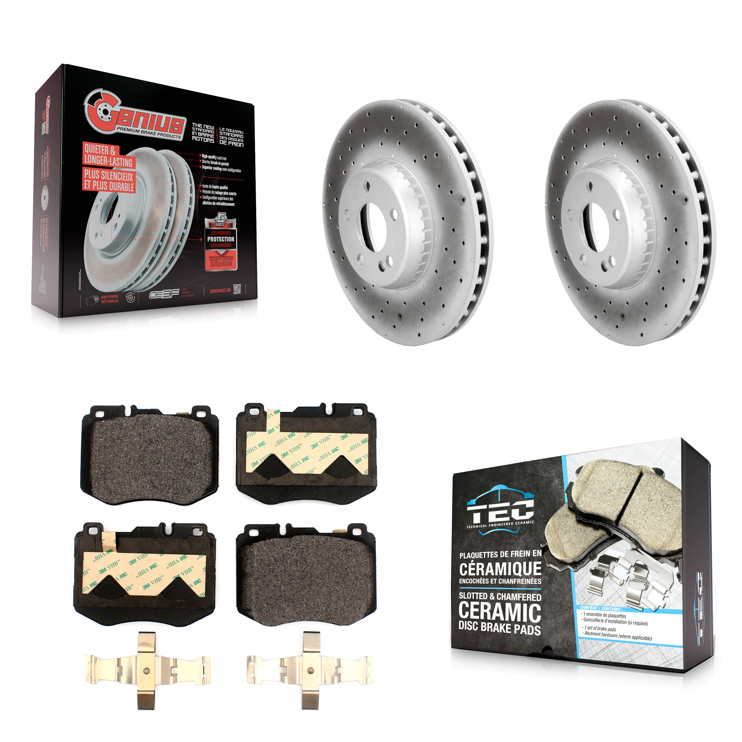 Transit Auto - KGT-104307 - Front Disc Brake Kits