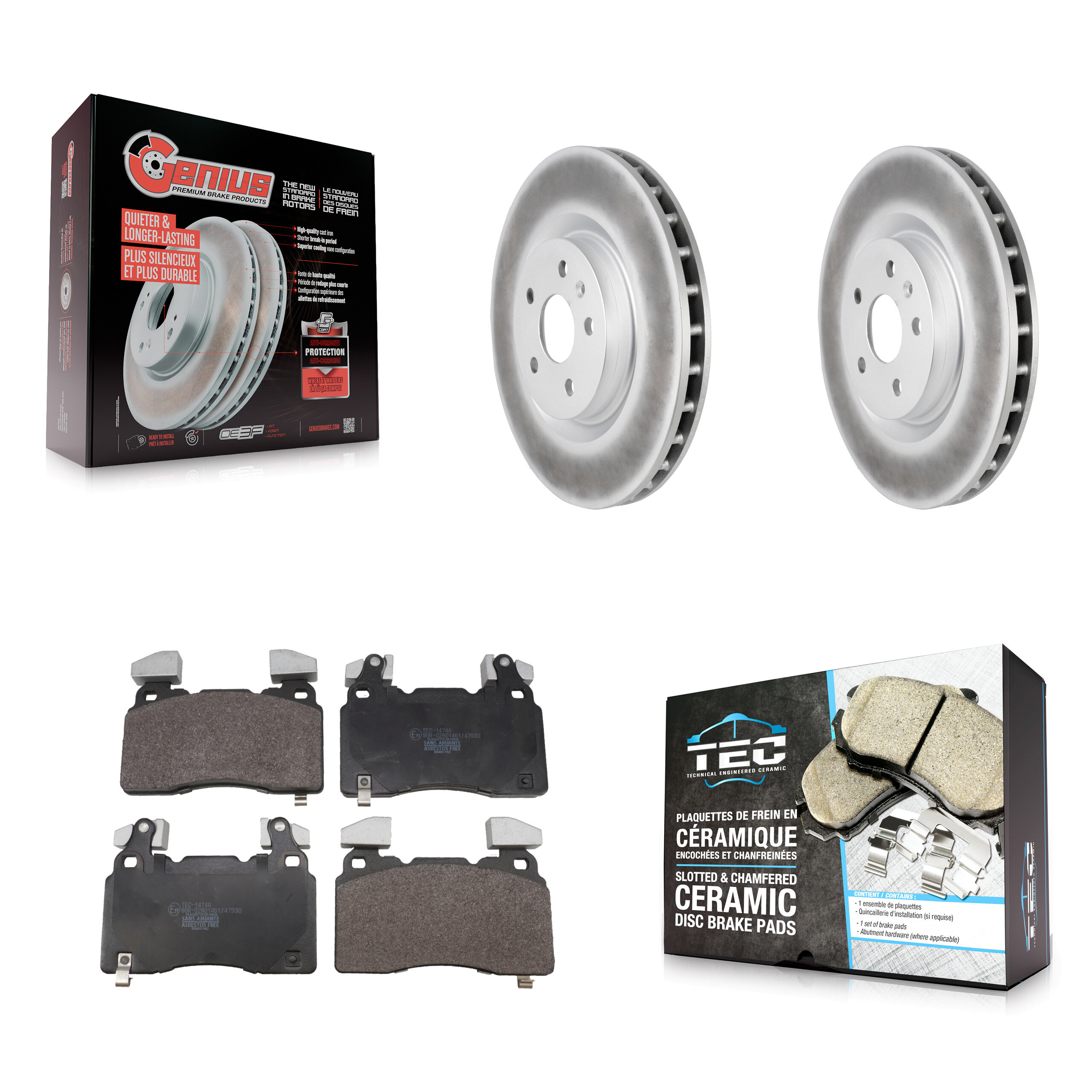 Transit Auto - KGT-104322 - Front Disc Brake Kits