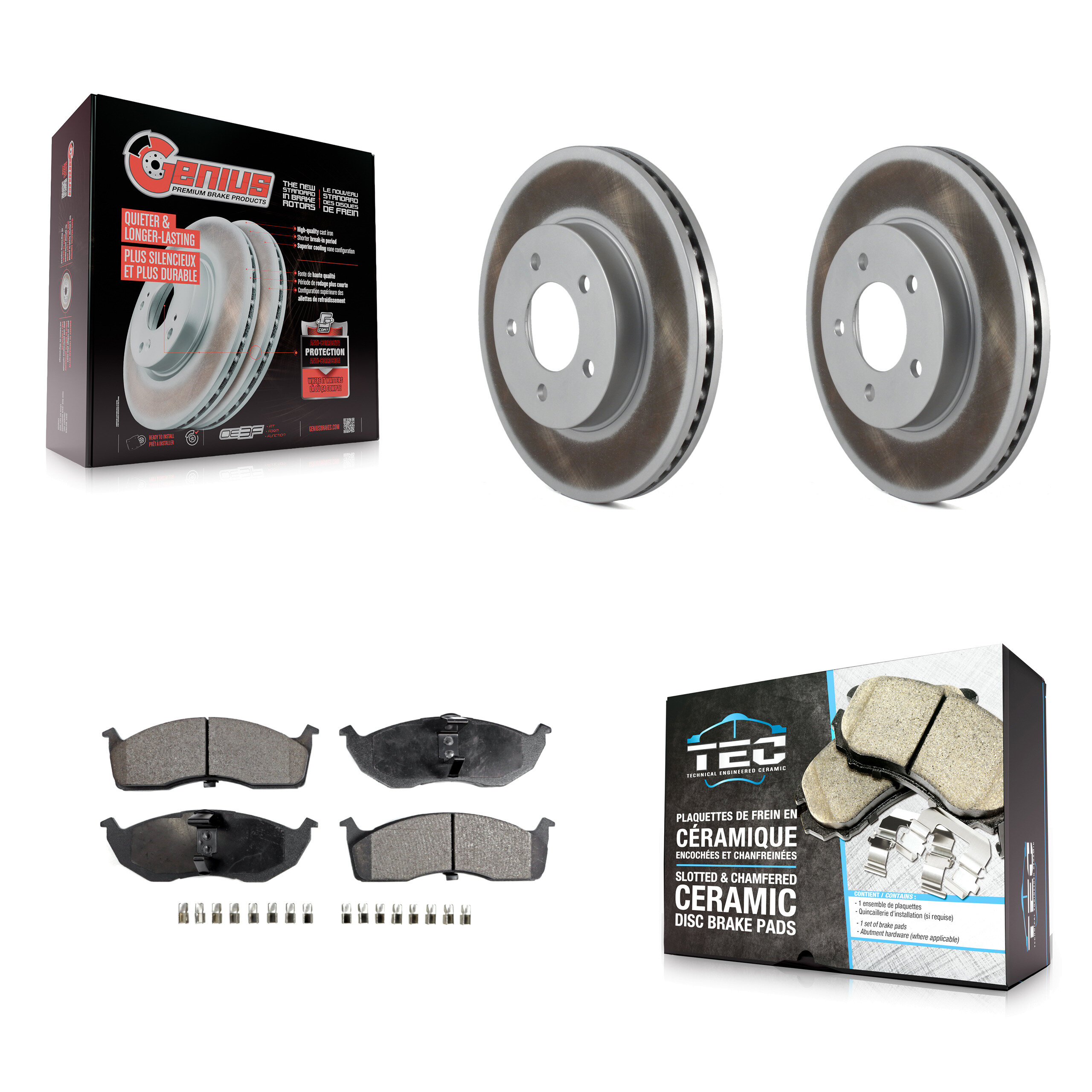 Transit Auto - KGT-104326 - Front Disc Brake Kits