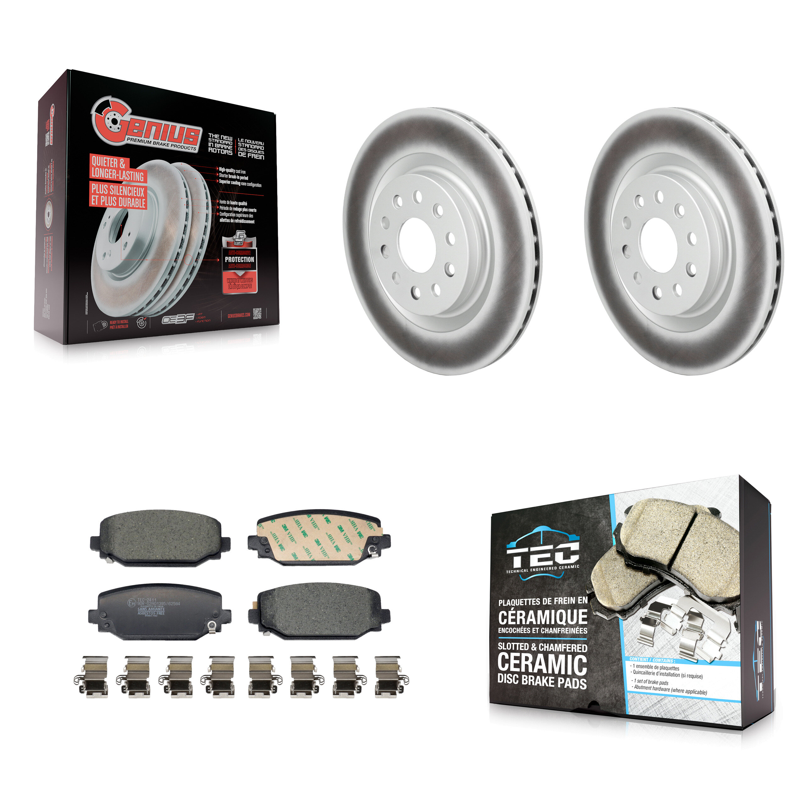 Transit Auto - KGT-104346 - Rear Disc Brake Kits