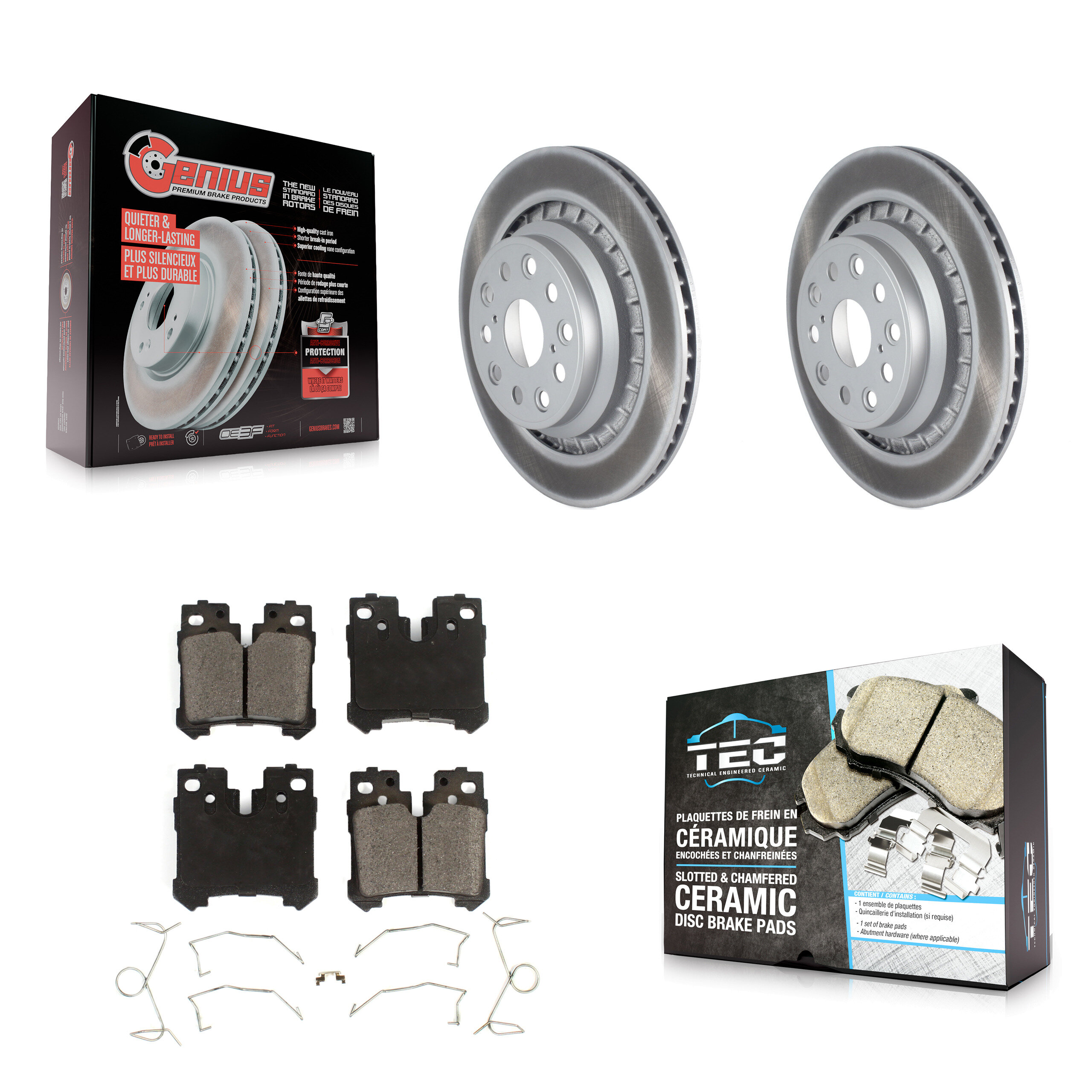 Transit Auto - KGT-104406 - Rear Disc Brake Kits