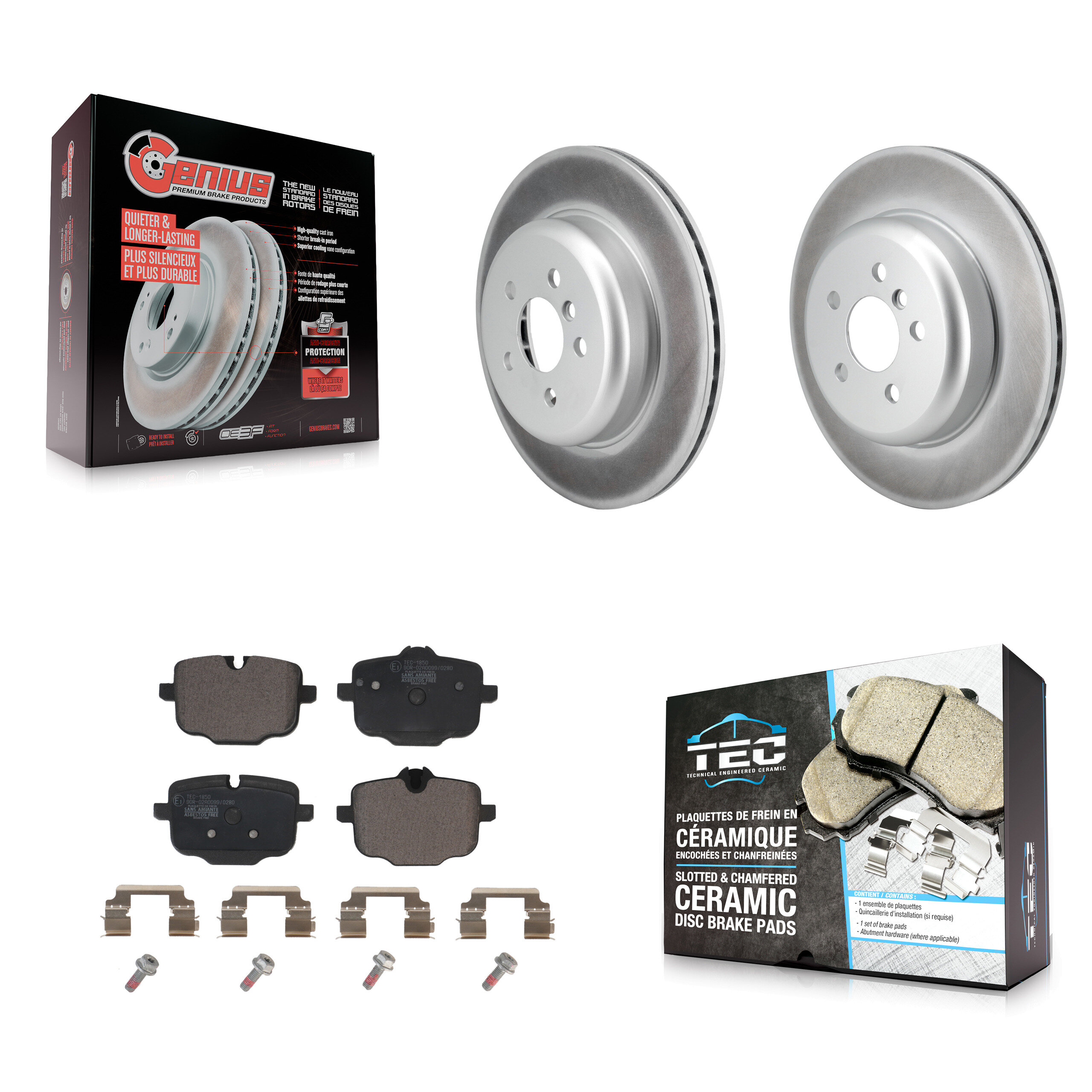 Transit Auto - KGT-104408 - Rear Disc Brake Kits