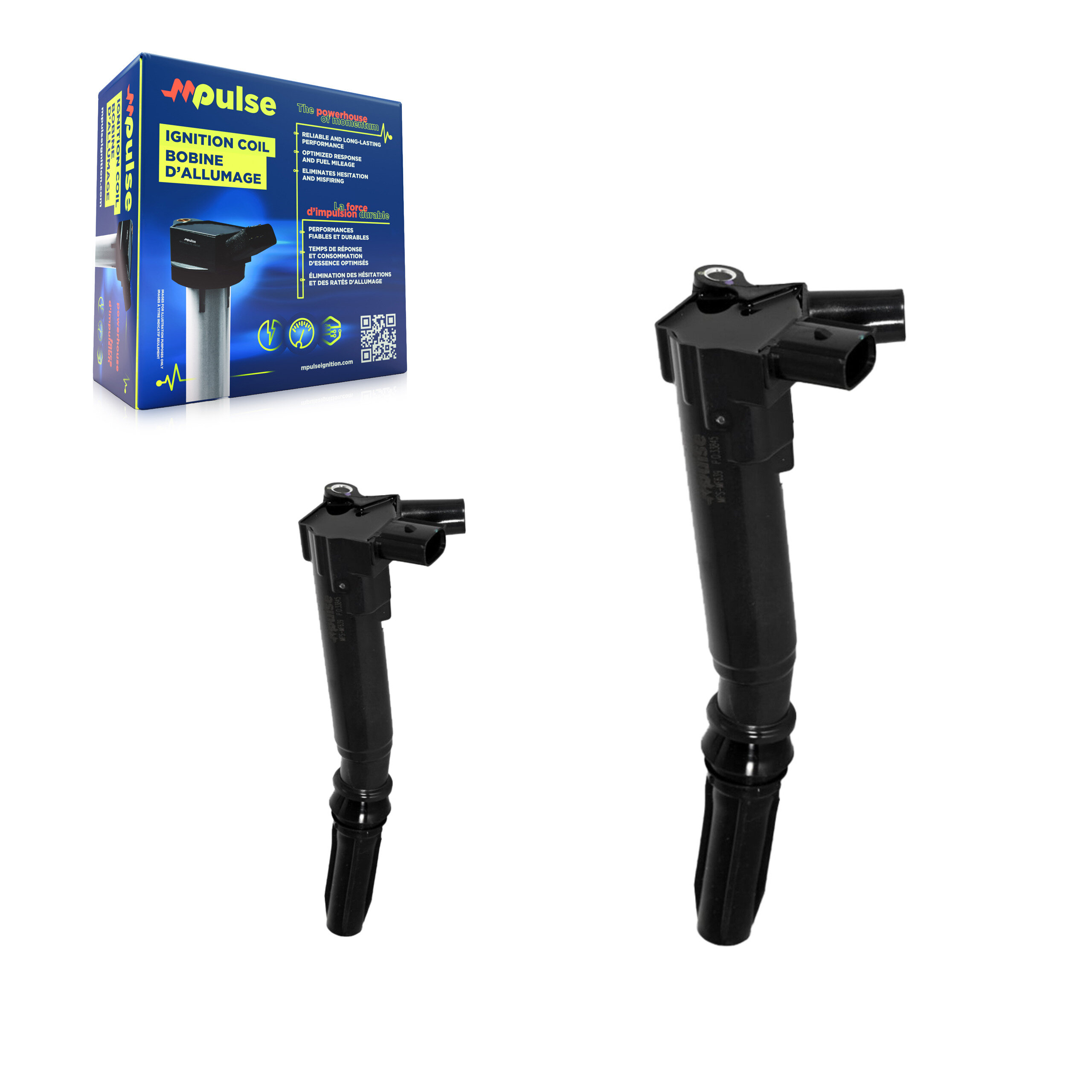 Mpulse KMP-100166 Ignition Coil for 2017 Ford E-450 Super Duty