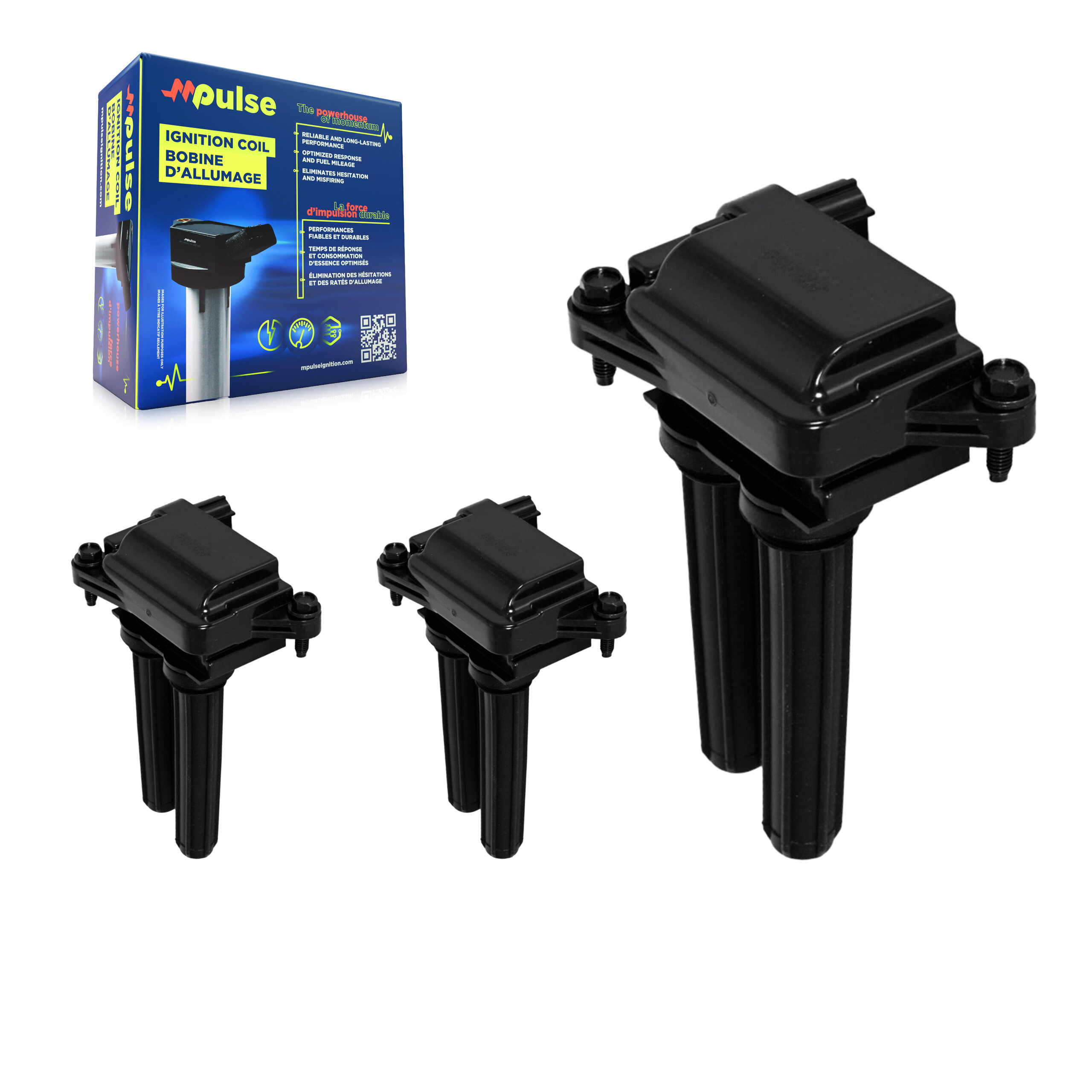 Mpulse KMP-100219 Ignition Coil for 2005-2025 Dodge Durango, Ram 1500 and More