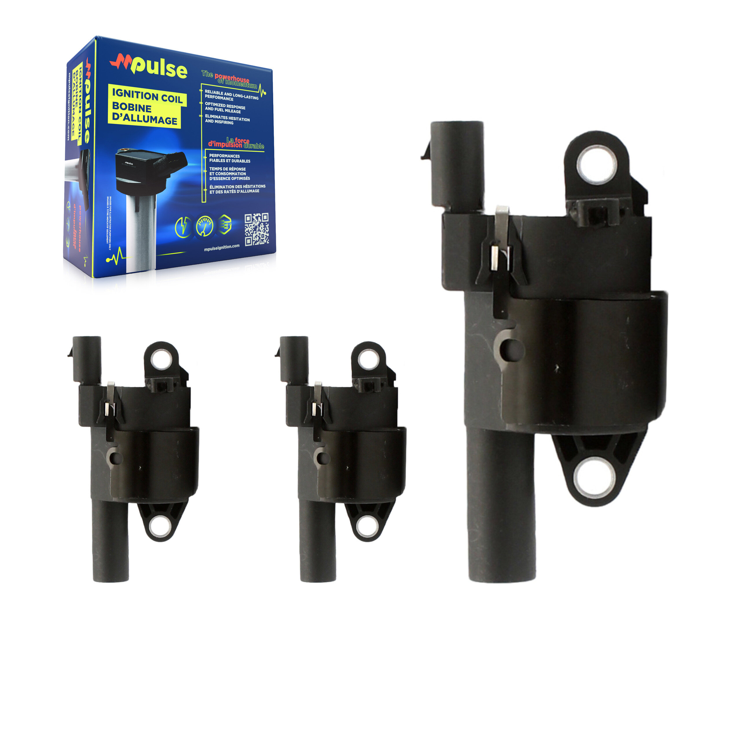 Mpulse KMP-100241 Ignition Coil for 2014-2024 Chevrolet Corvette, Cadillac CT5 and More