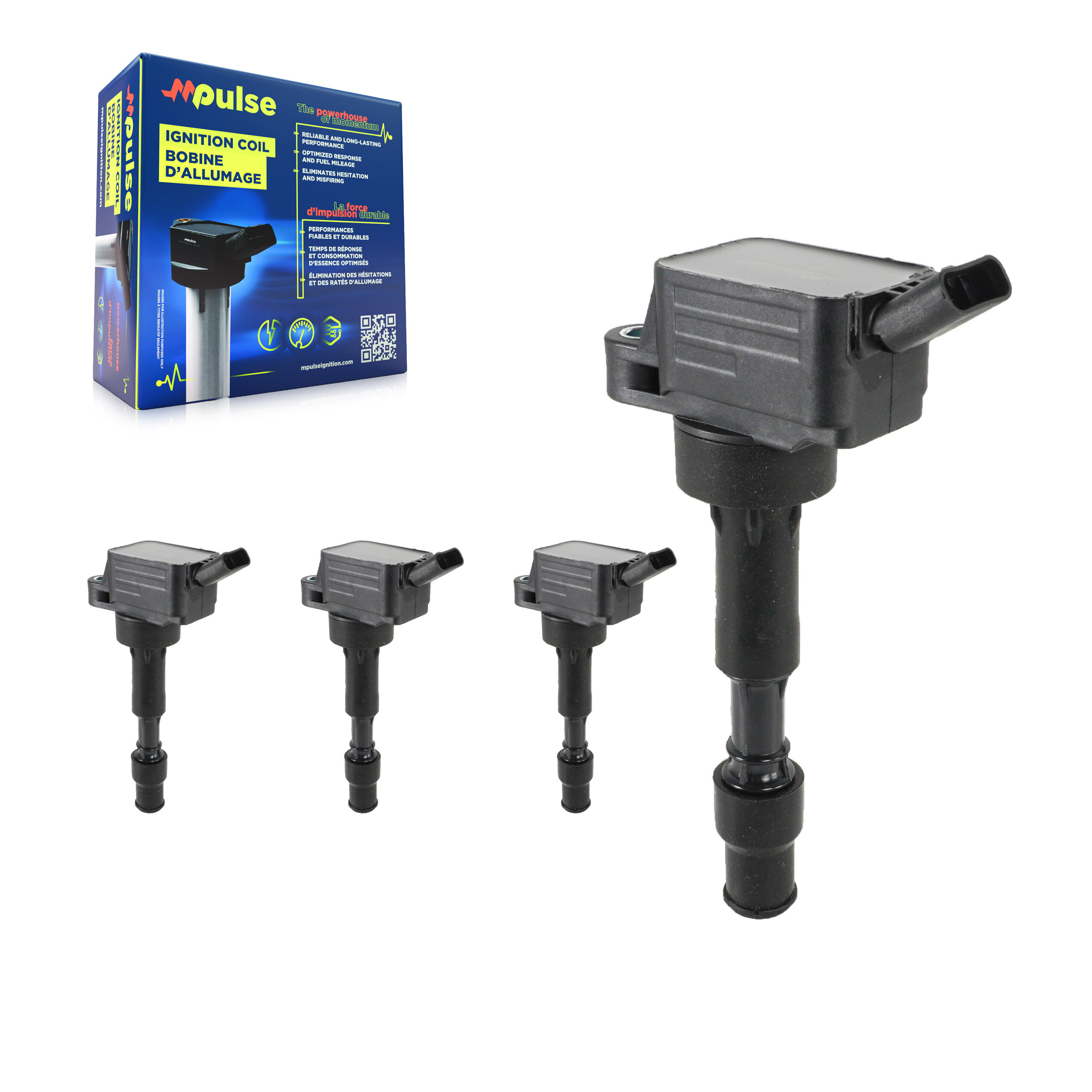 Mpulse KMP-100470 Ignition Coil for 2015-2024 Kia Soul, Kia Seltos and More