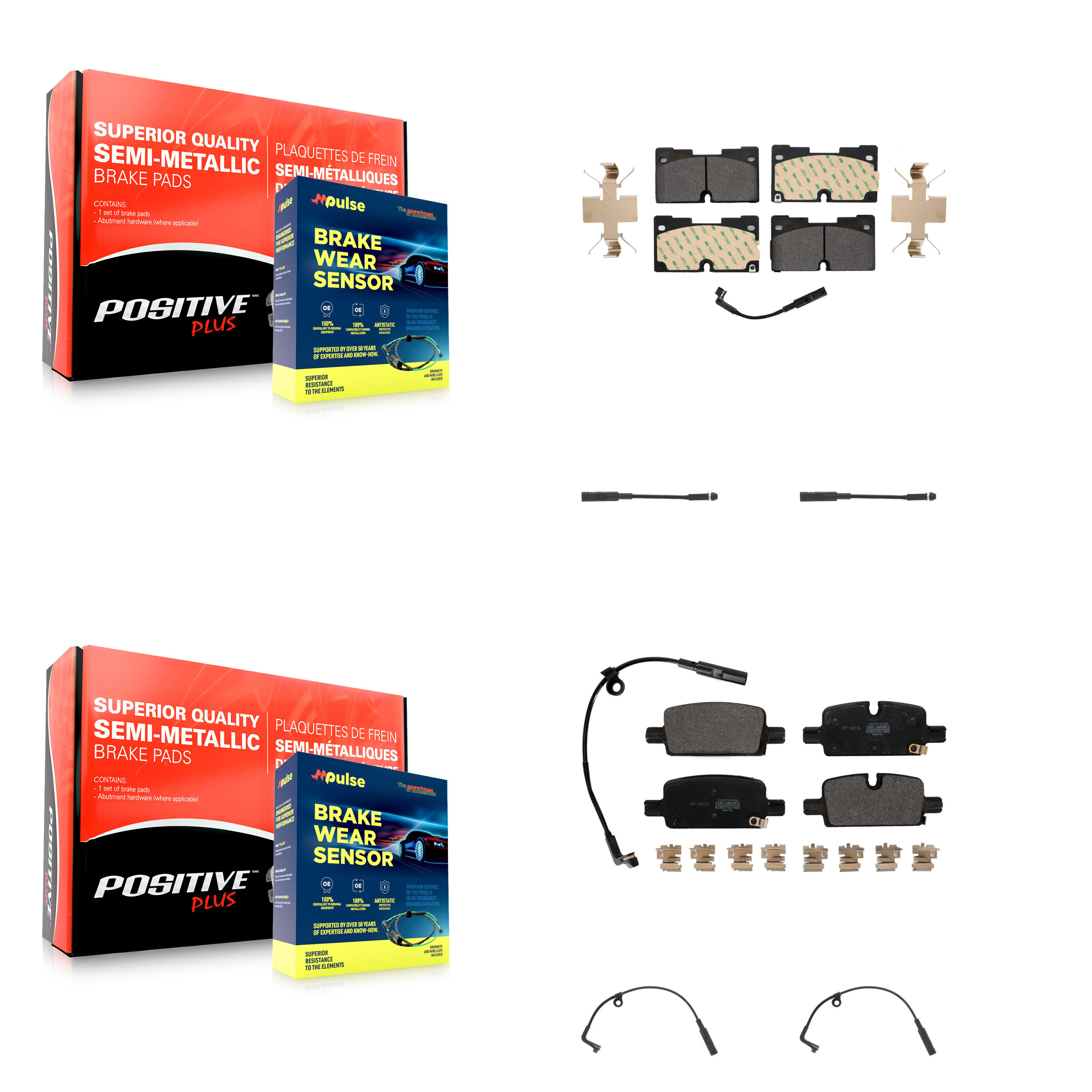 KPW-100252 Brake Pads