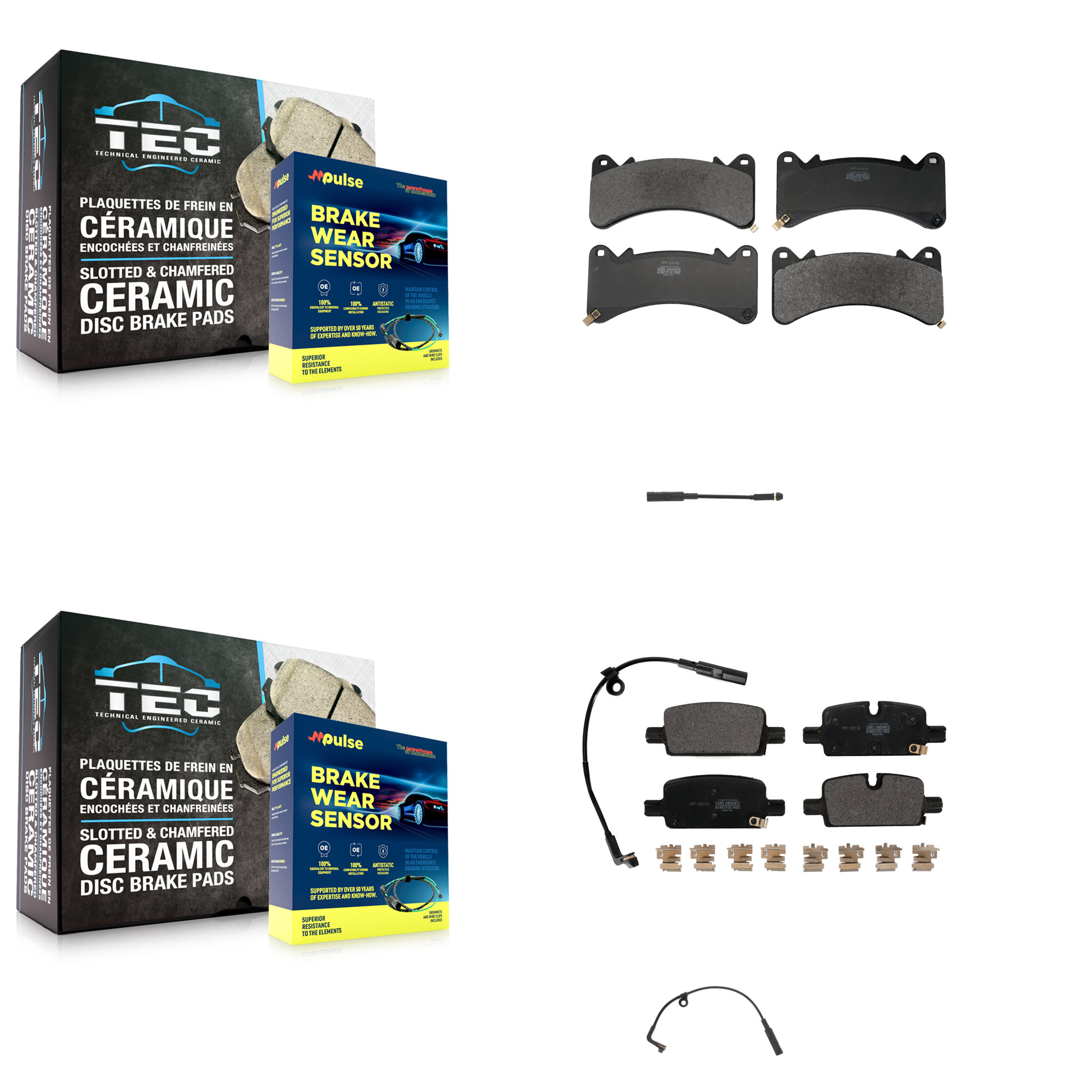 KPW-101435 Brake Pads