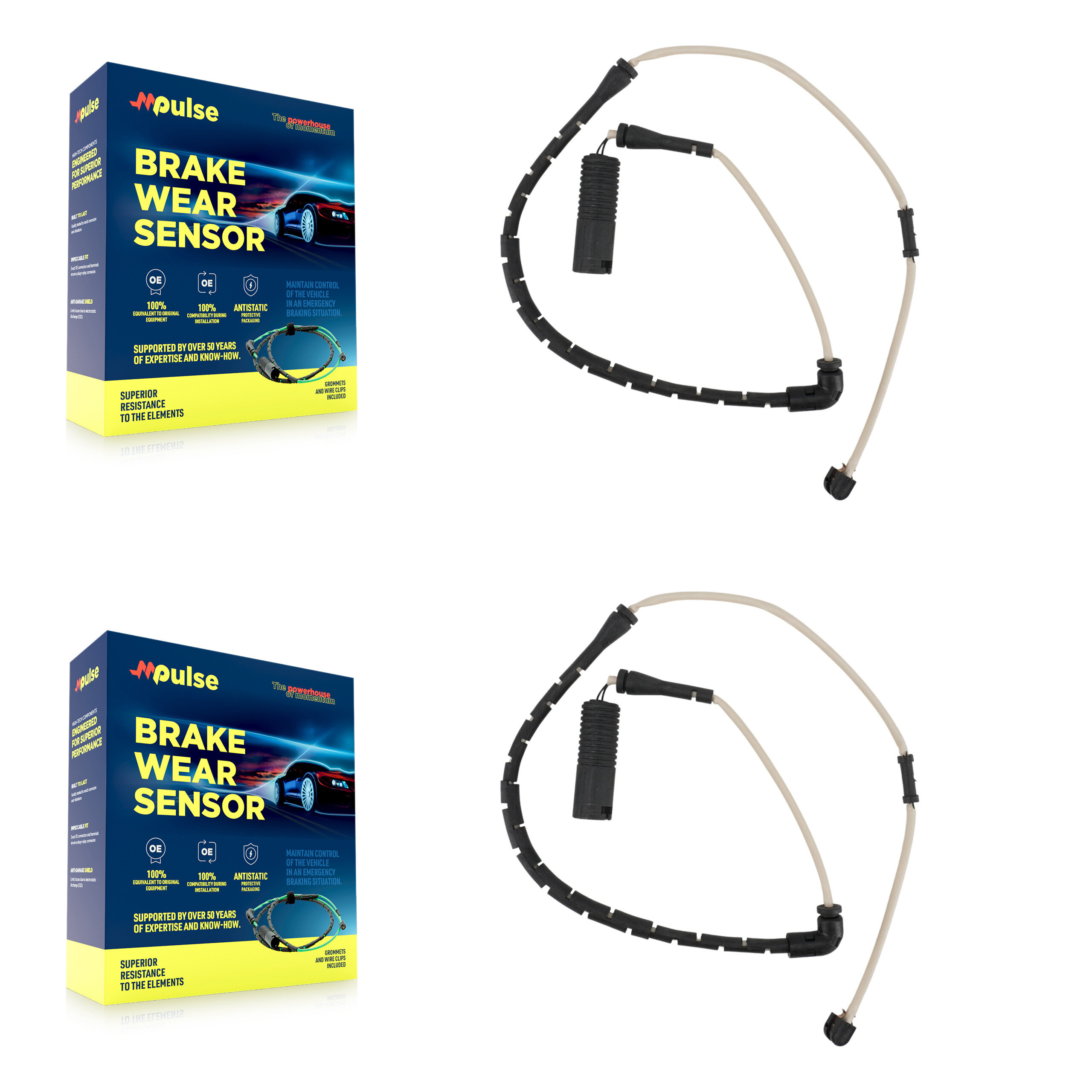 Mpulse - KSE-100014 - Front Disc Brake Pad Wear Sensor Kits