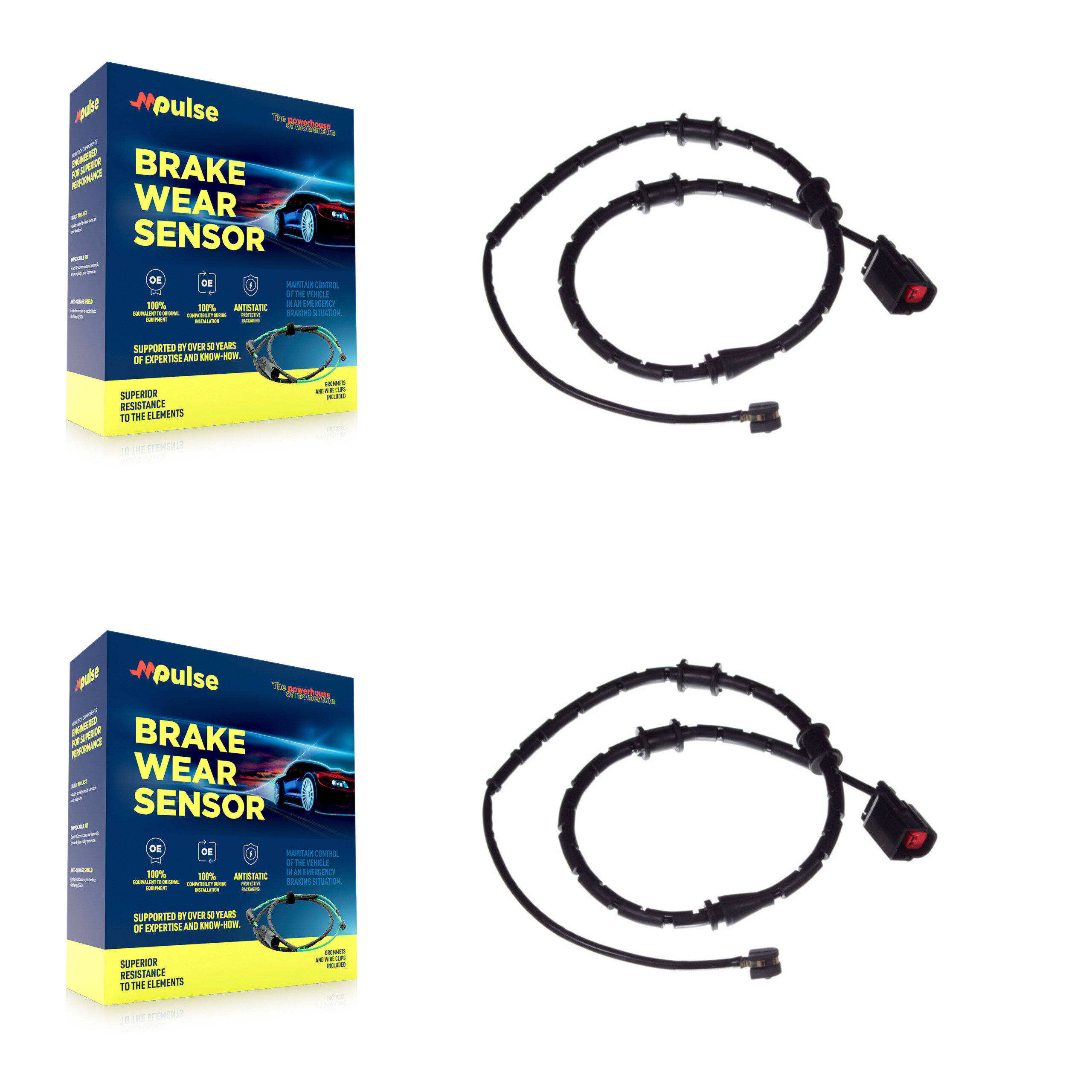 Mpulse - KSE-100021 - Front Disc Brake Pad Wear Sensor Kits