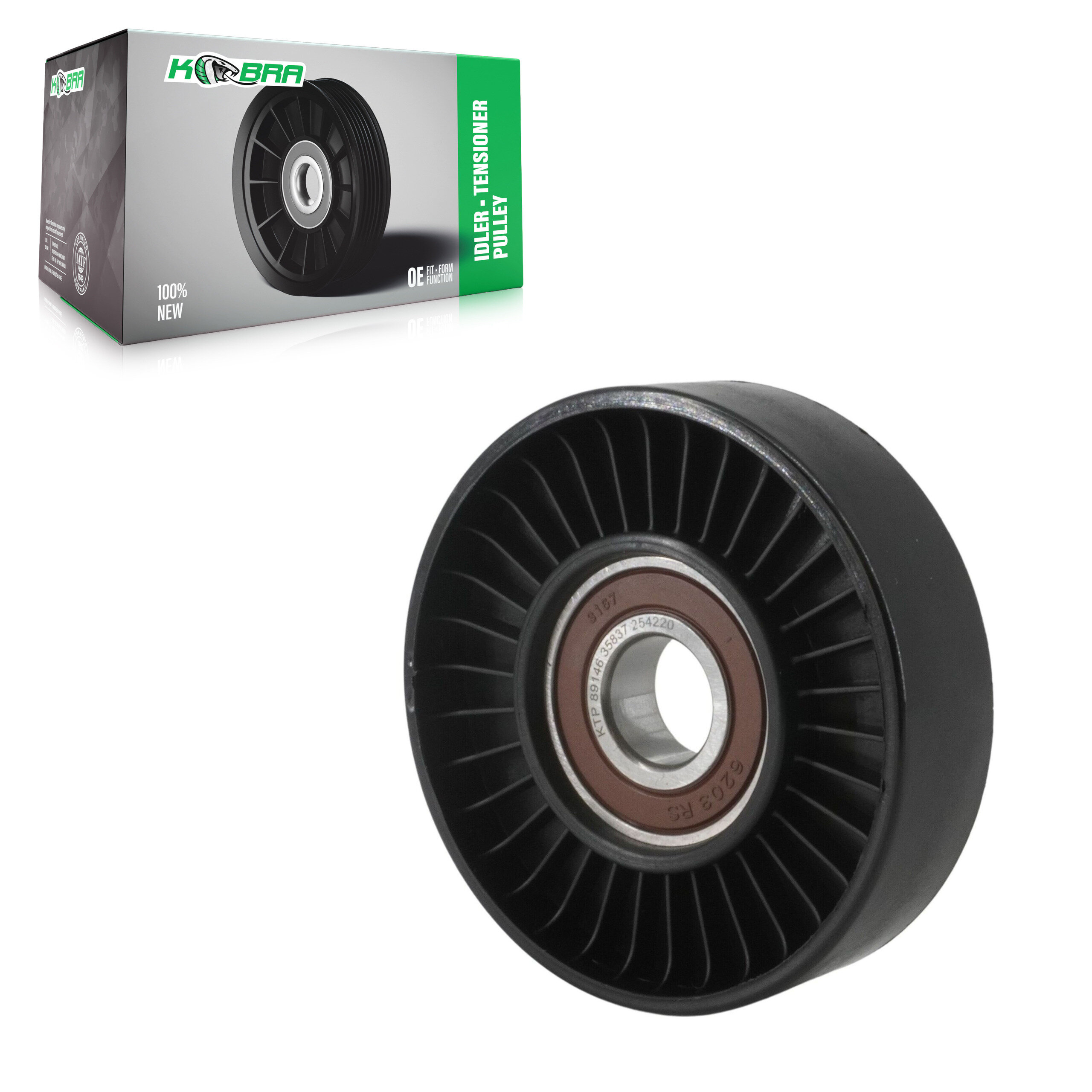 Kobra - KTP-89146 - Accessory Drive Belt Tensioner Pulley