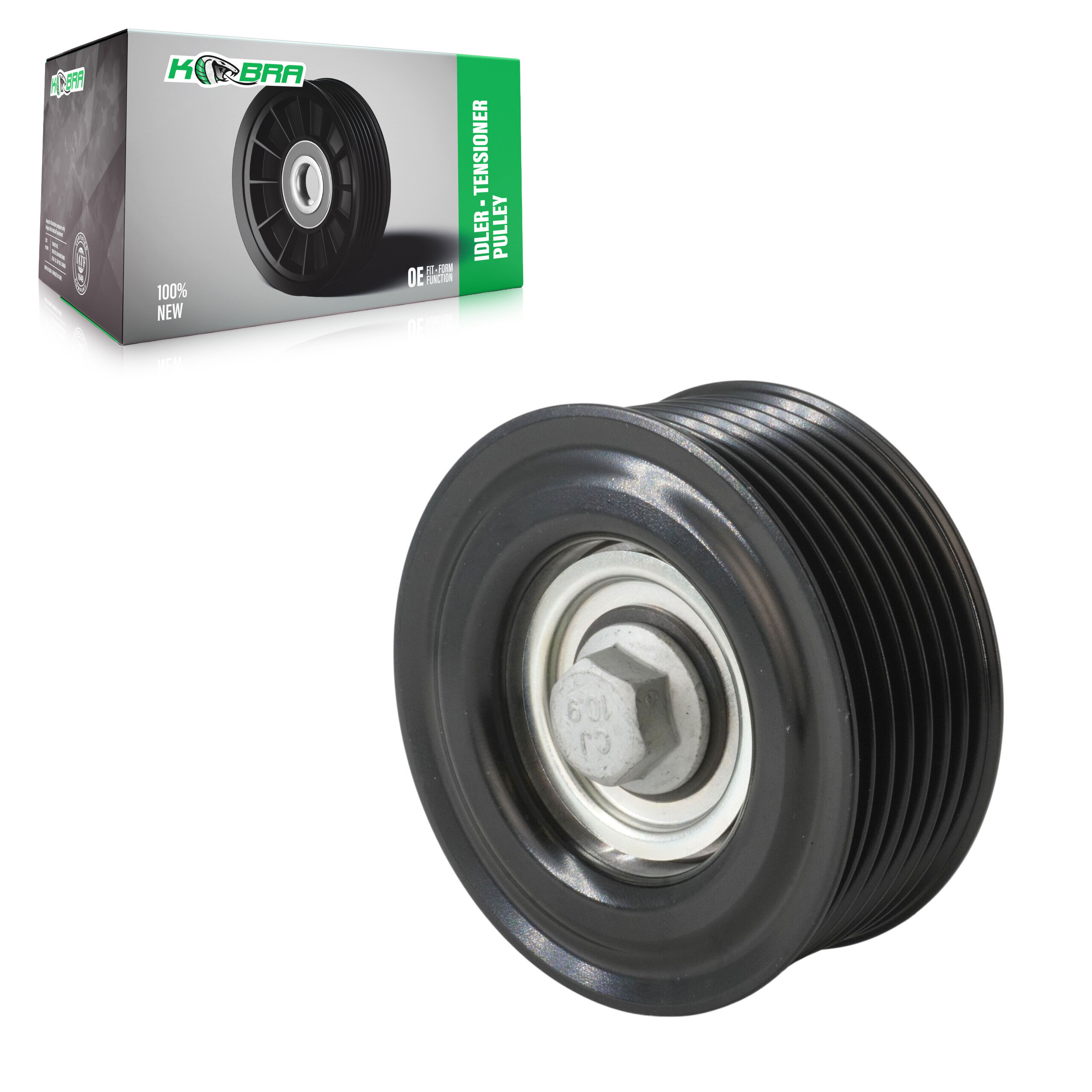 Kobra - KTP-89151 - Grooved Pulley Accessory Drive Belt Idler Pulley