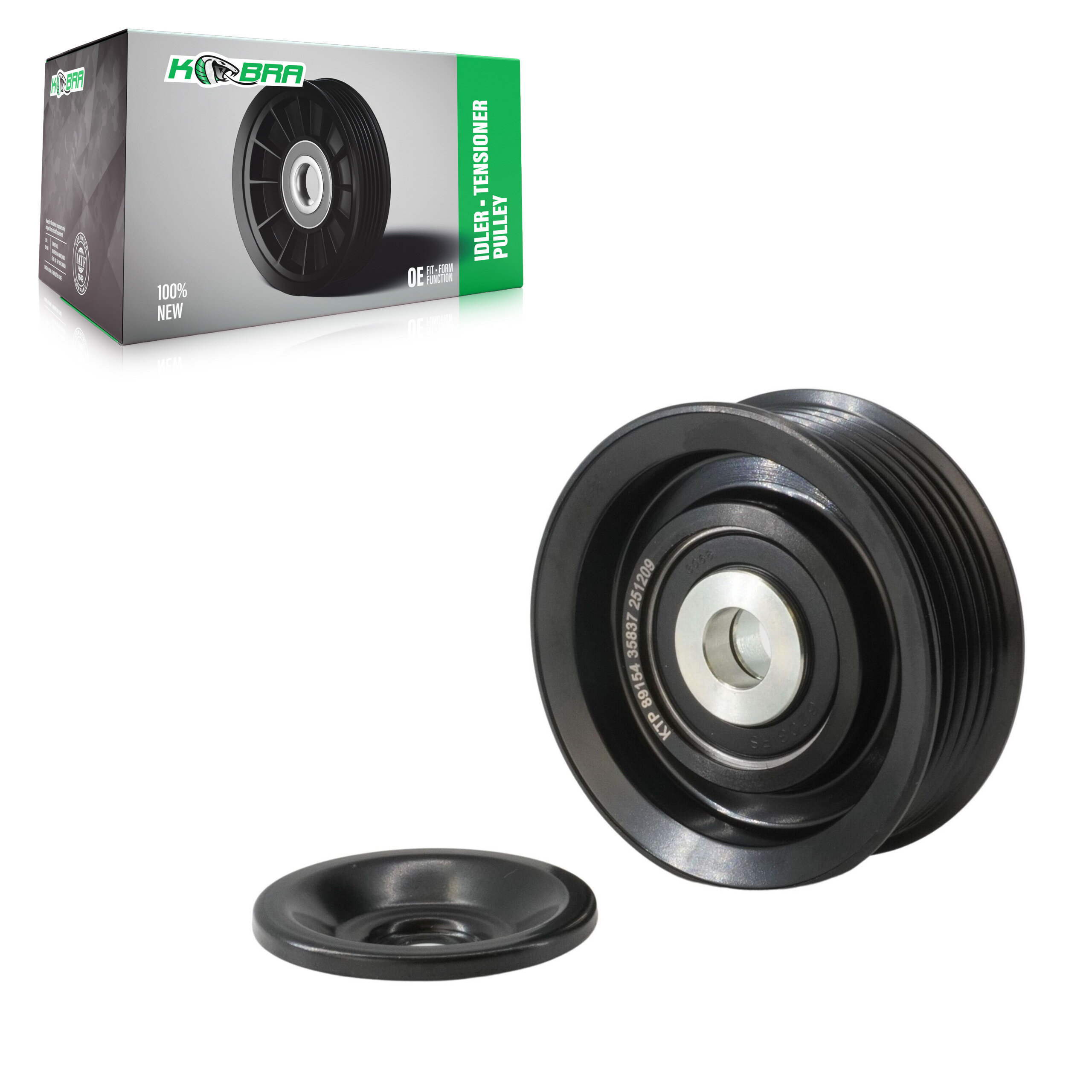Kobra - KTP-89154 - Accessory Drive Belt Idler Pulley