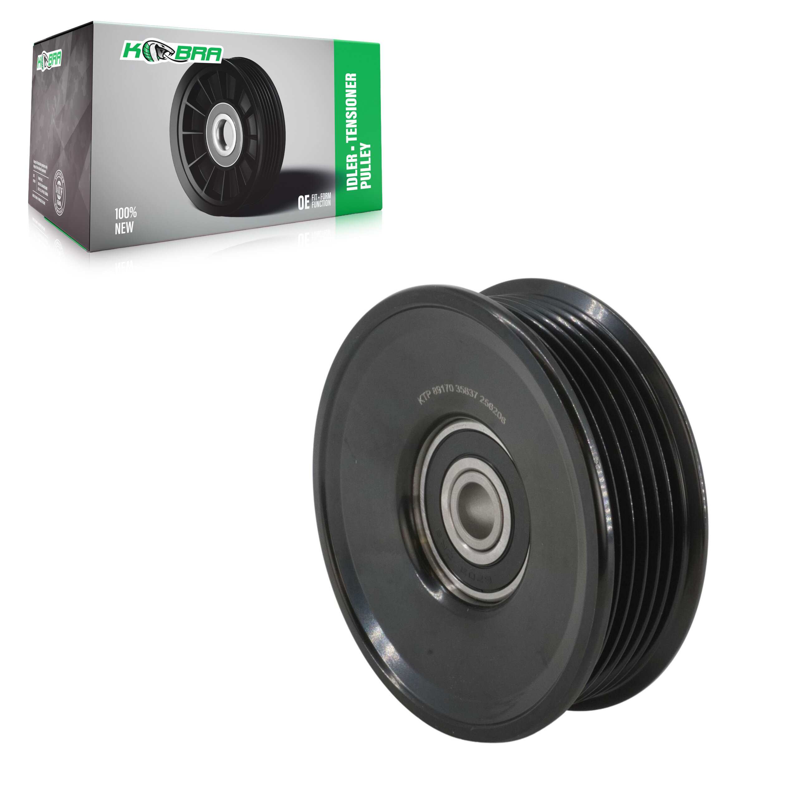 Kobra - KTP-89170 - Grooved Pulley Accessory Drive Belt Idler Pulley