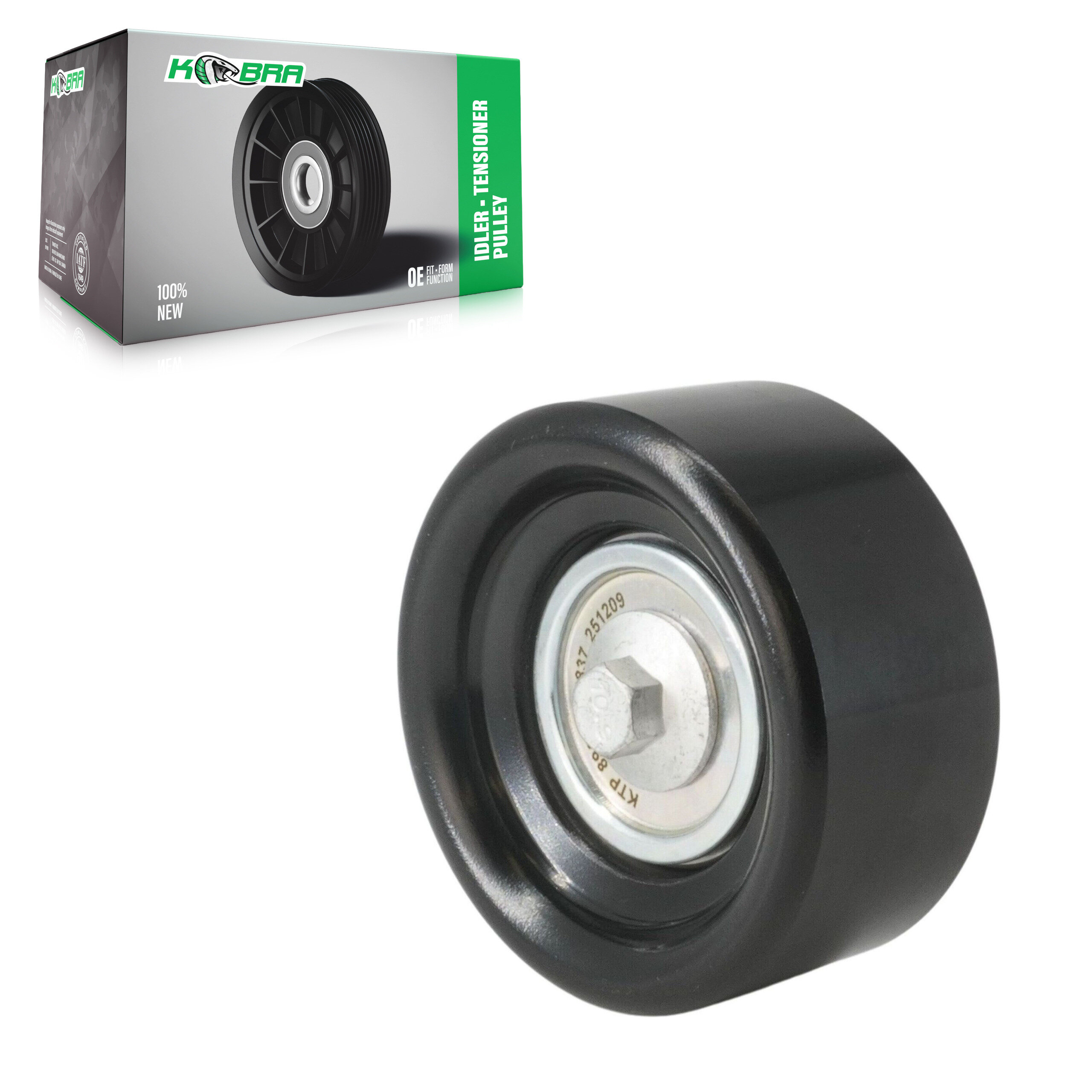 Kobra - KTP-89572 - Accessory Drive Belt Idler Pulley