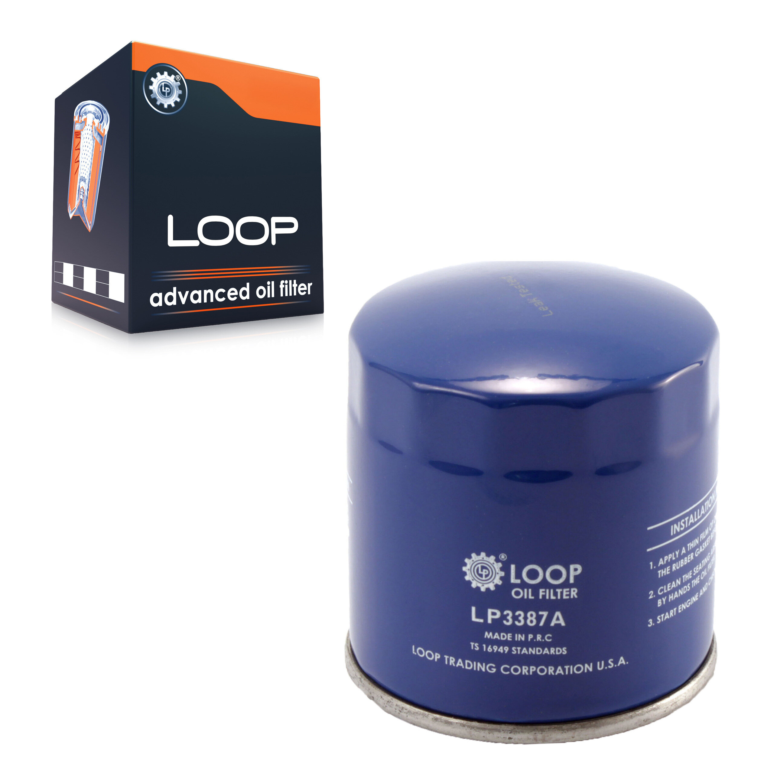 LOOP - LOP-LP3387A - Engine Oil Filter