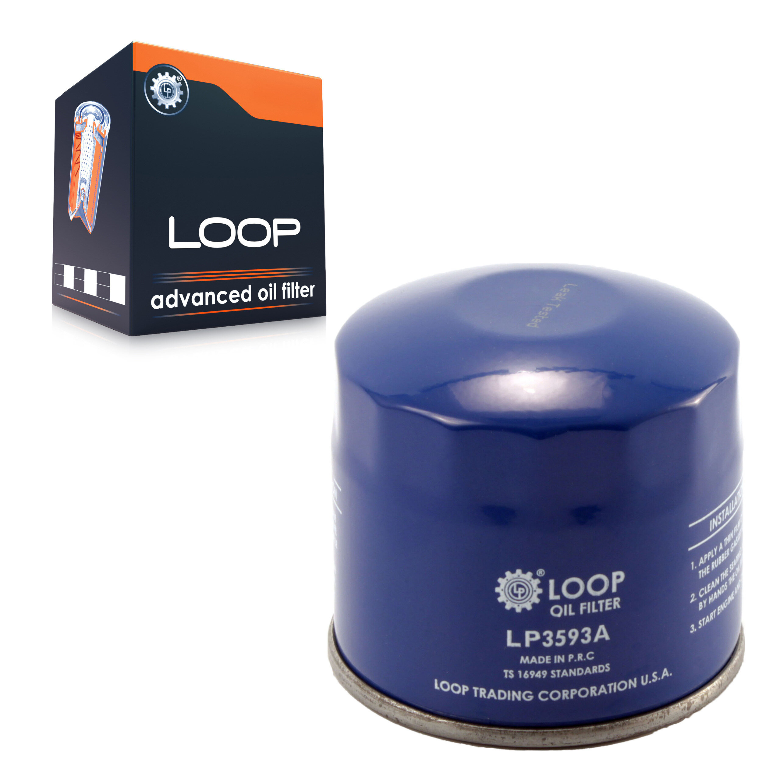 LOOP - LOP-LP3593A - Engine Oil Filter