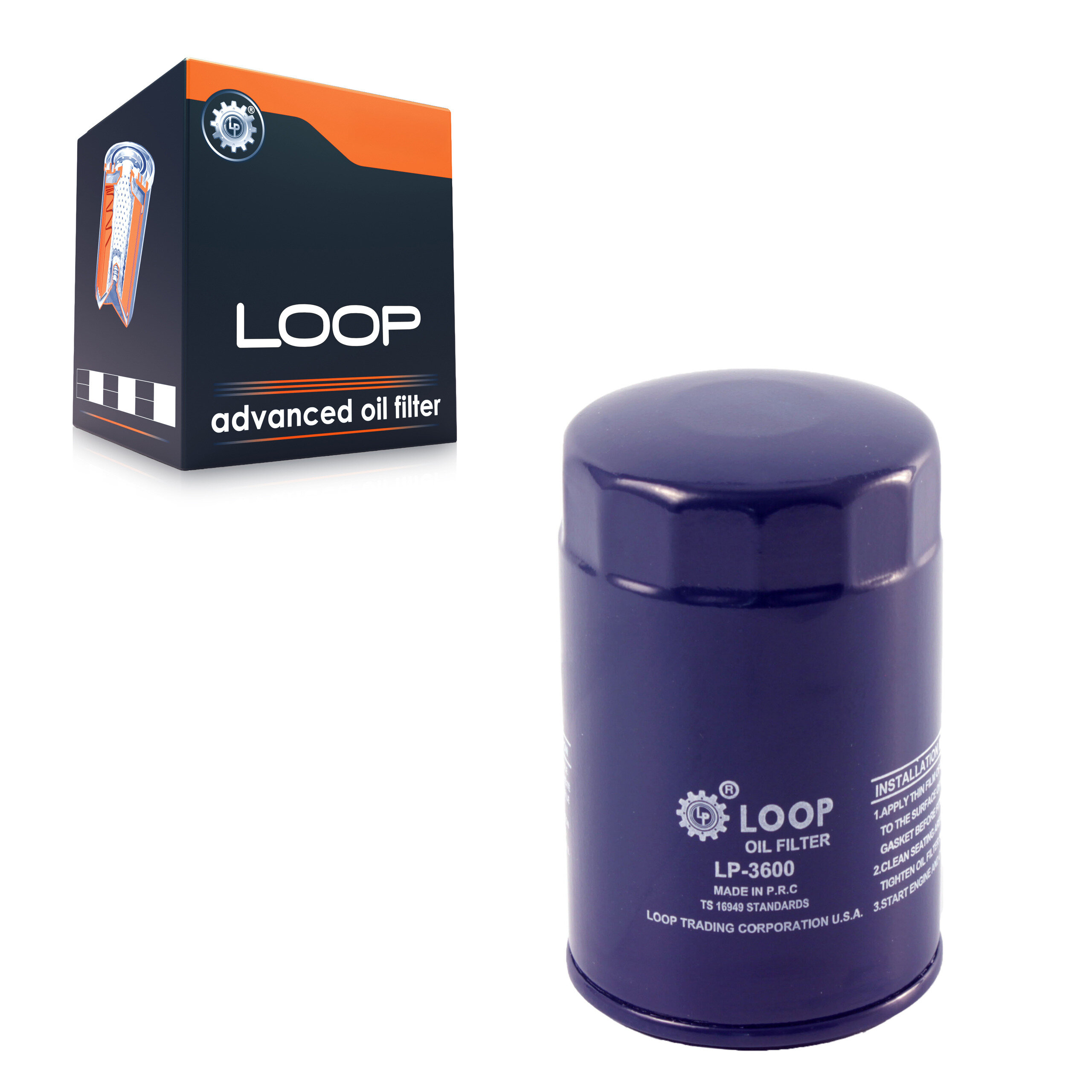 LOOP - LOP-LP3600 - Engine Oil Filter