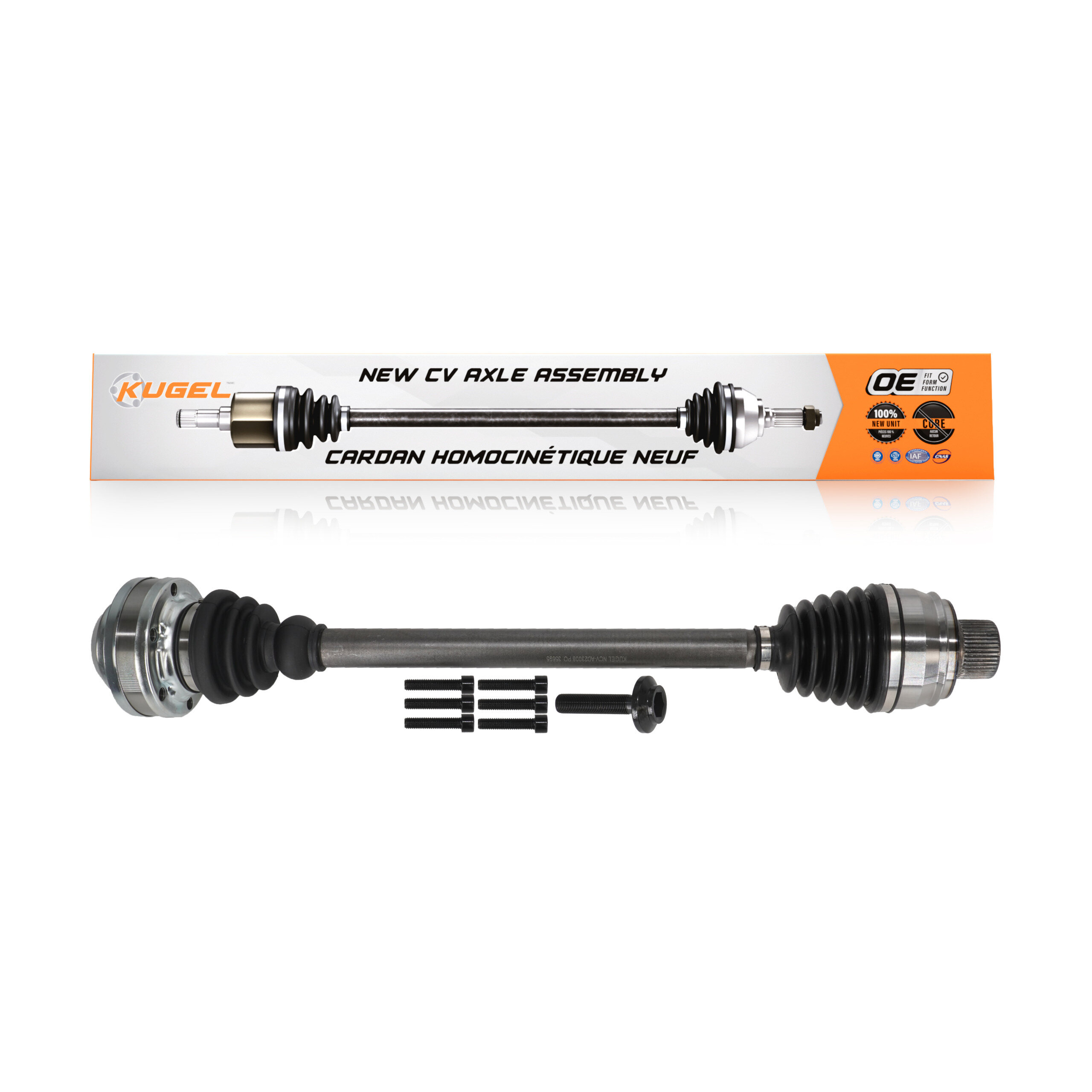 Kugel - NCV-AD23008 - Rear Left CV Axle Shaft