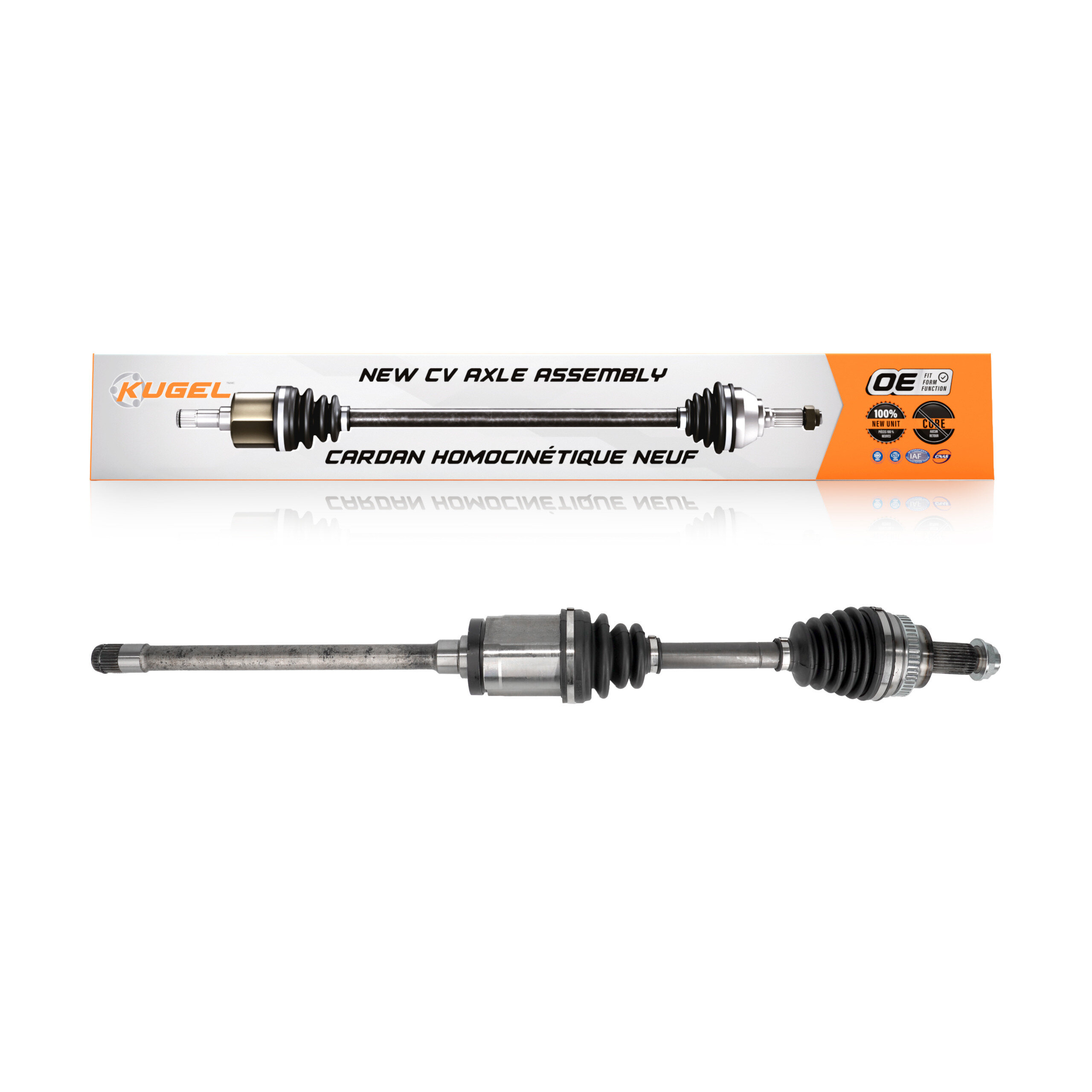 Kugel - NCV-BM27005 - Front Right CV Axle Shaft