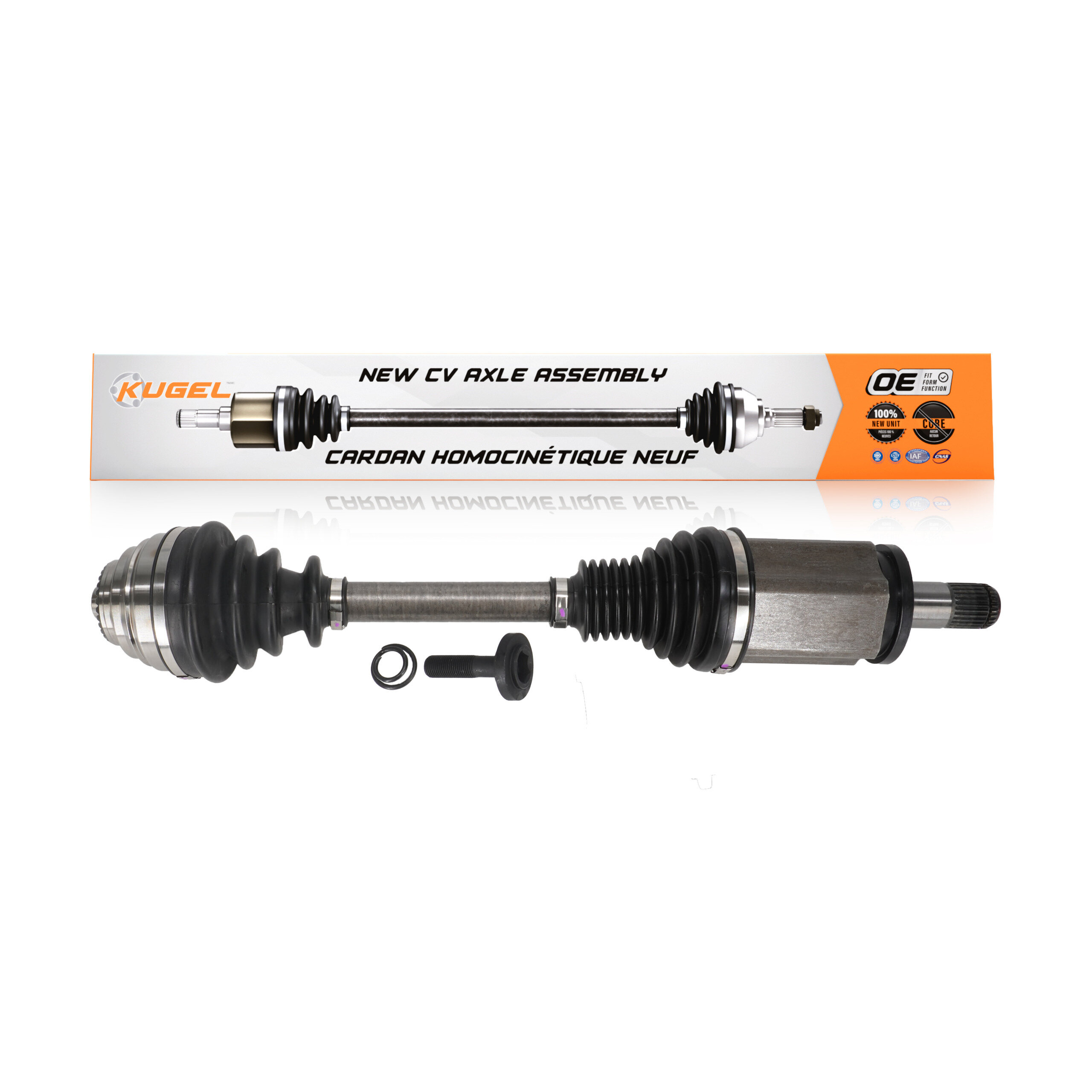 Kugel - NCV-BM27043 - Front Left CV Axle Shaft