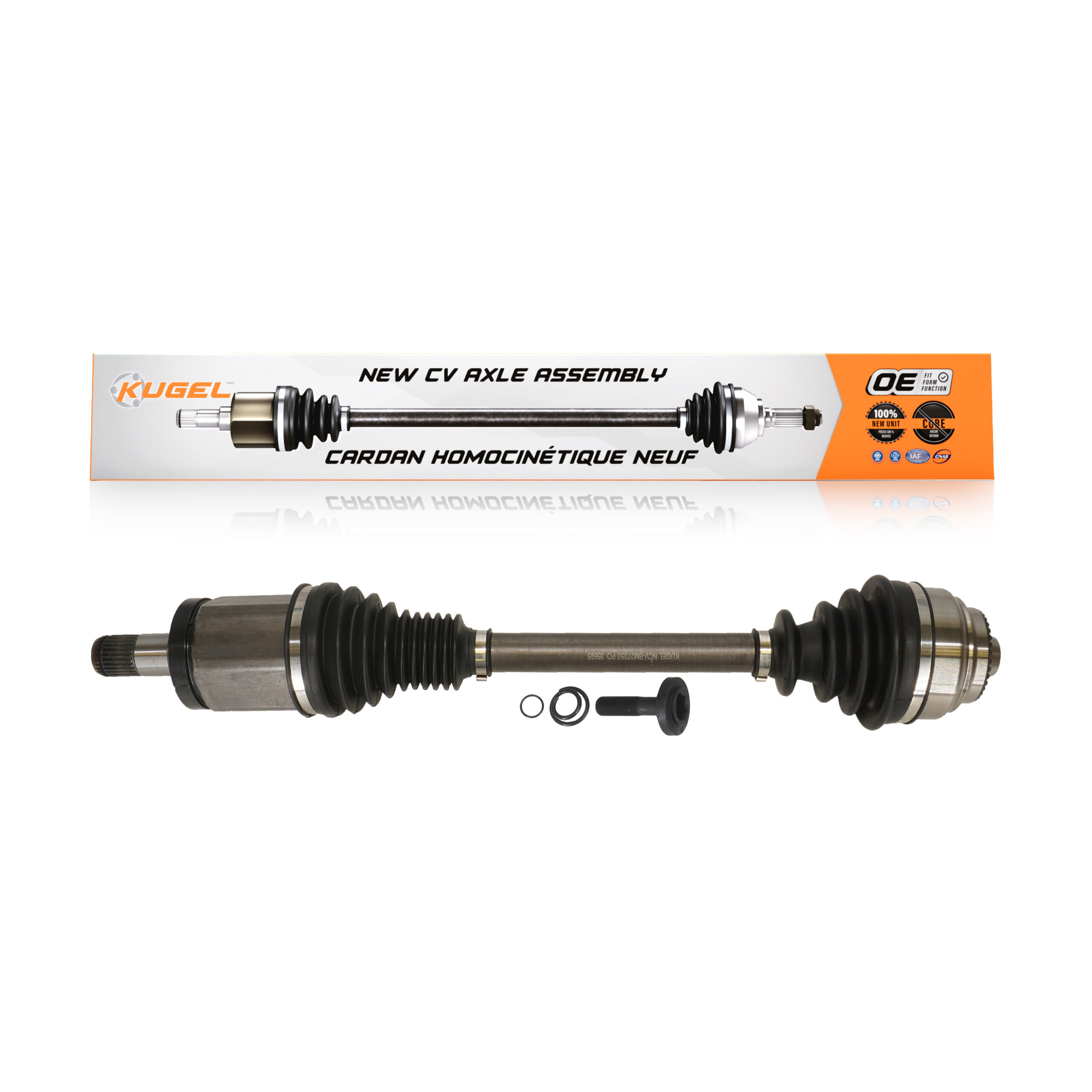 Kugel - NCV-BM27050 - Front Left CV Axle Shaft