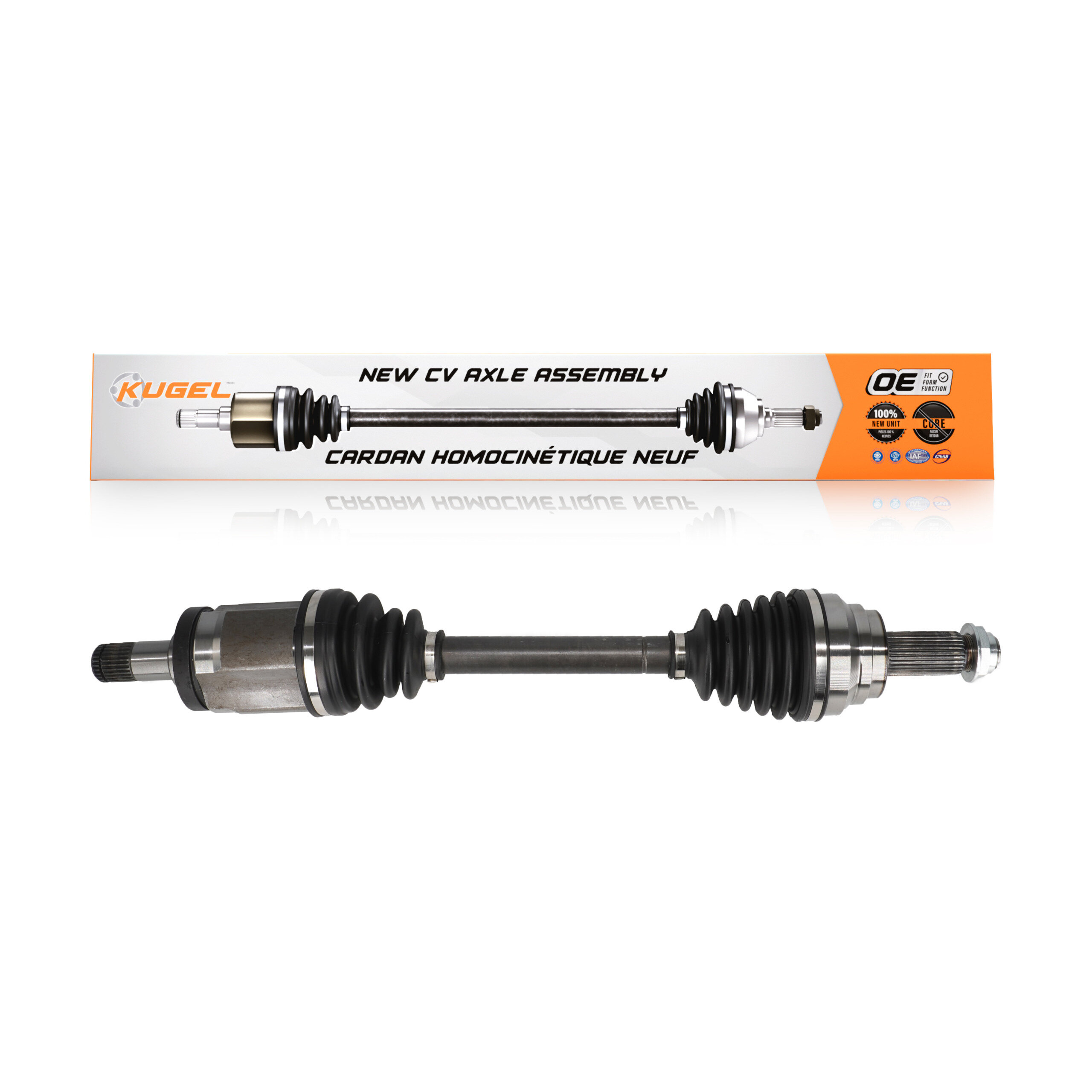 Kugel - NCV-BM27540 - Front Left CV Axle Shaft