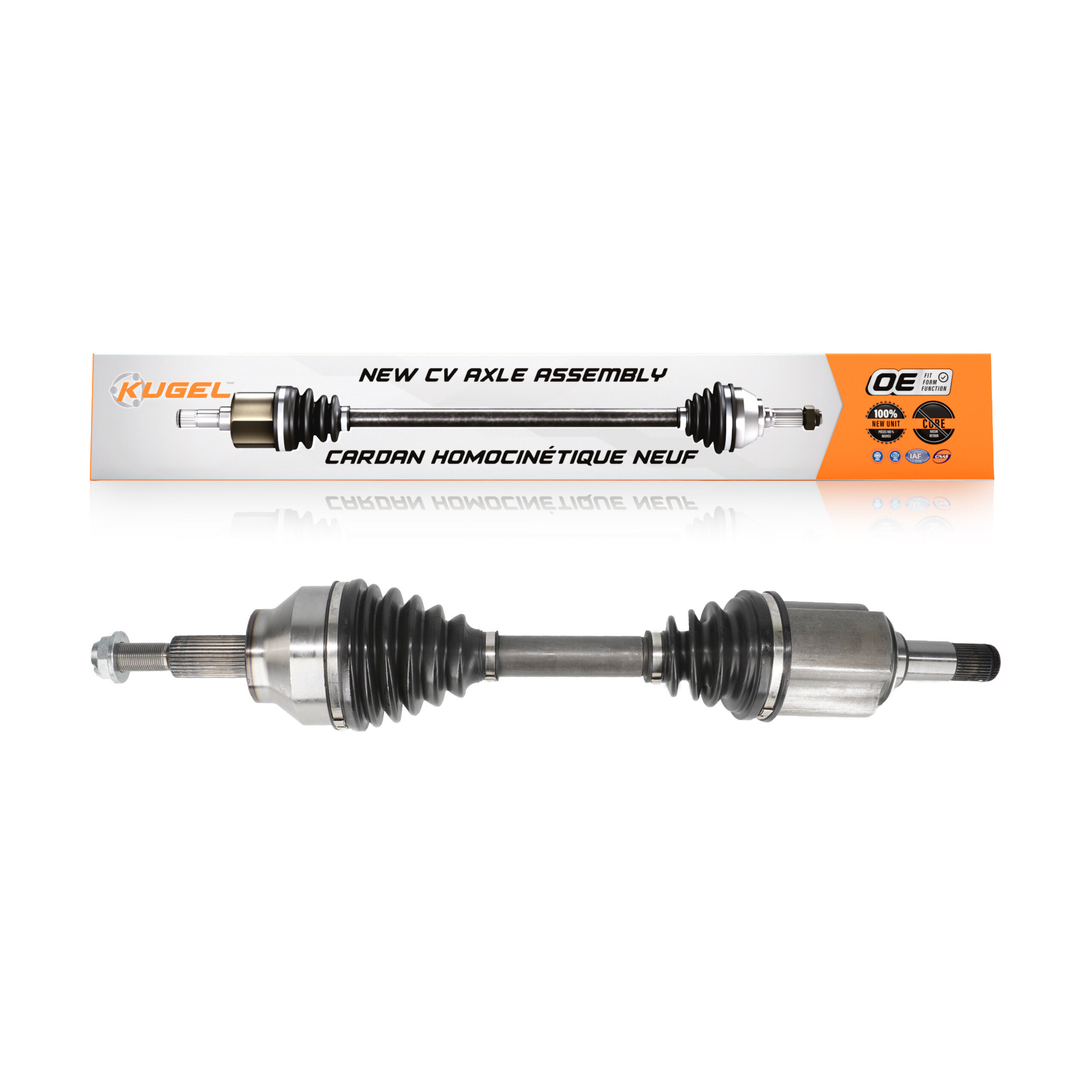 Kugel - NCV-CH10065 - Front Left CV Axle Shaft