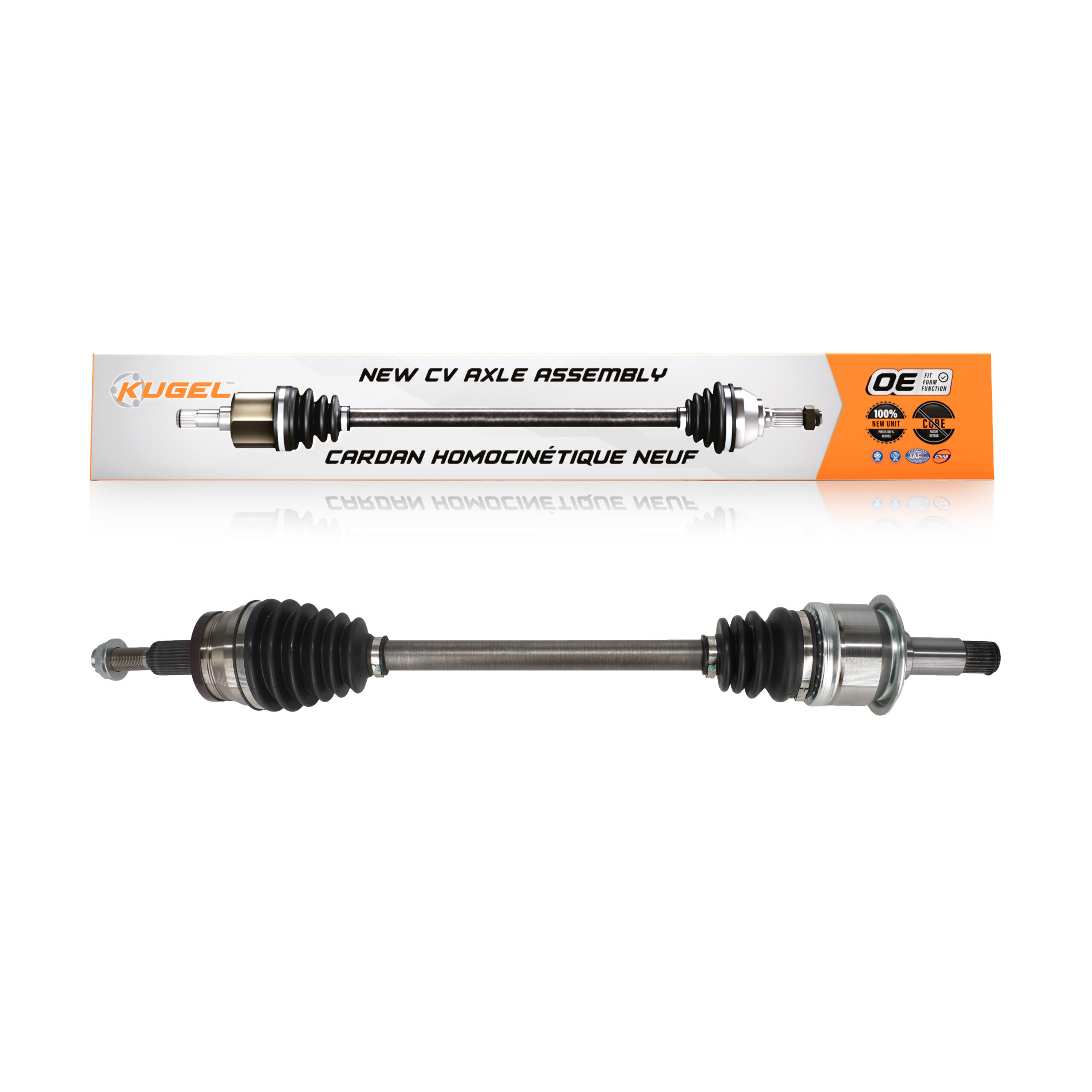 Kugel - NCV-CH12005 - Rear Left CV Axle Shaft