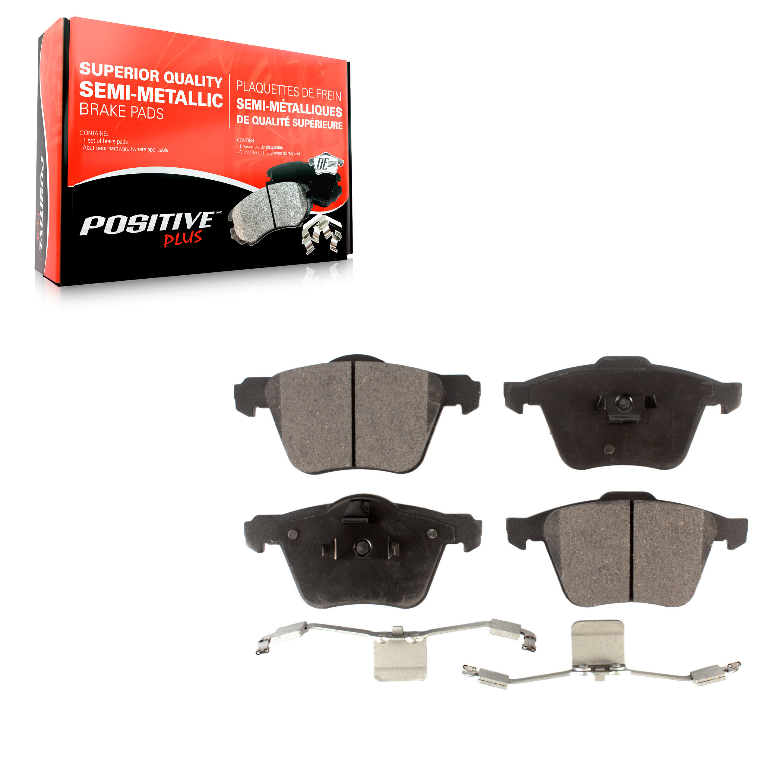 Positive Plus - PPF-D1003 - Front Disc Brake Pad