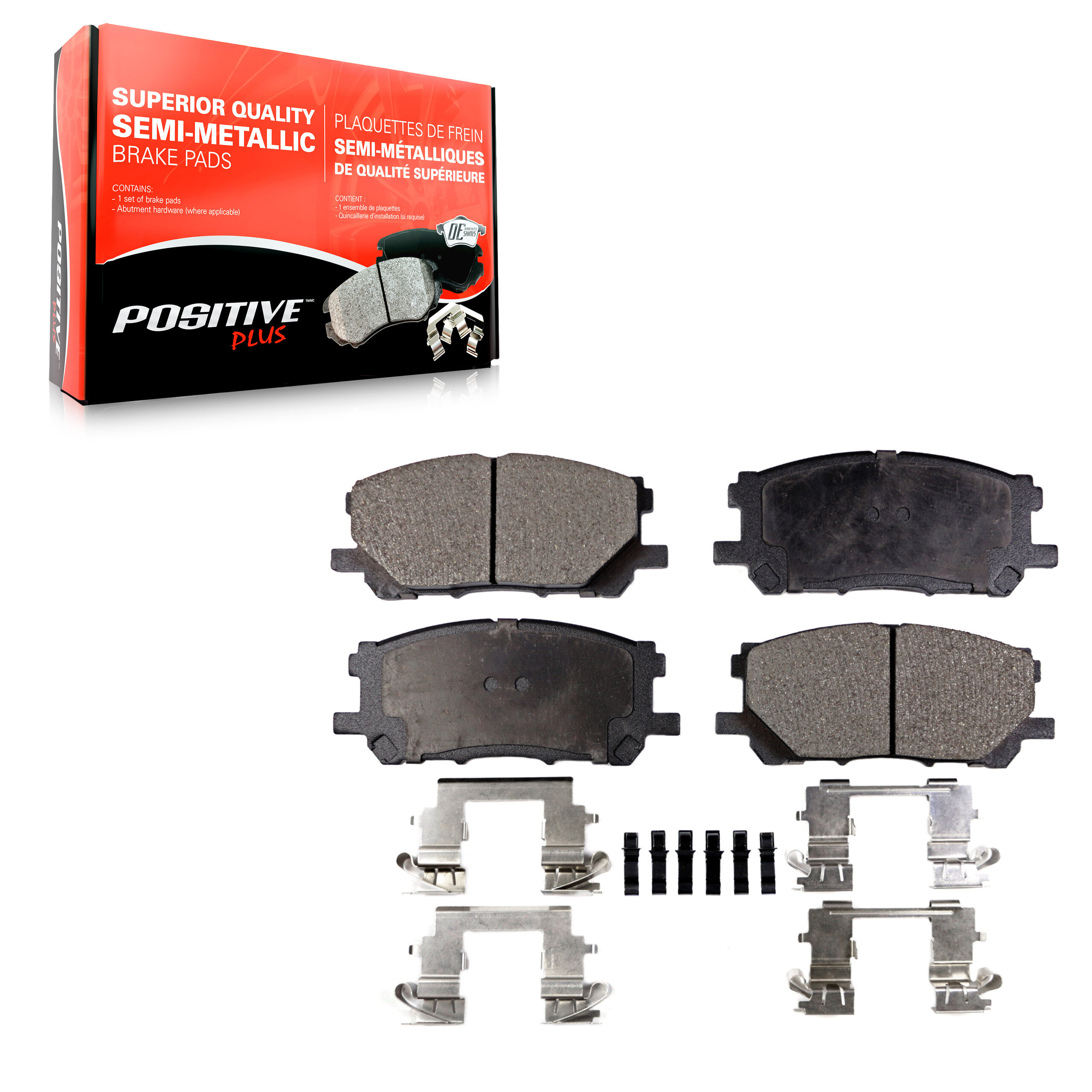 Positive Plus - PPF-D1005 - Front Disc Brake Pad