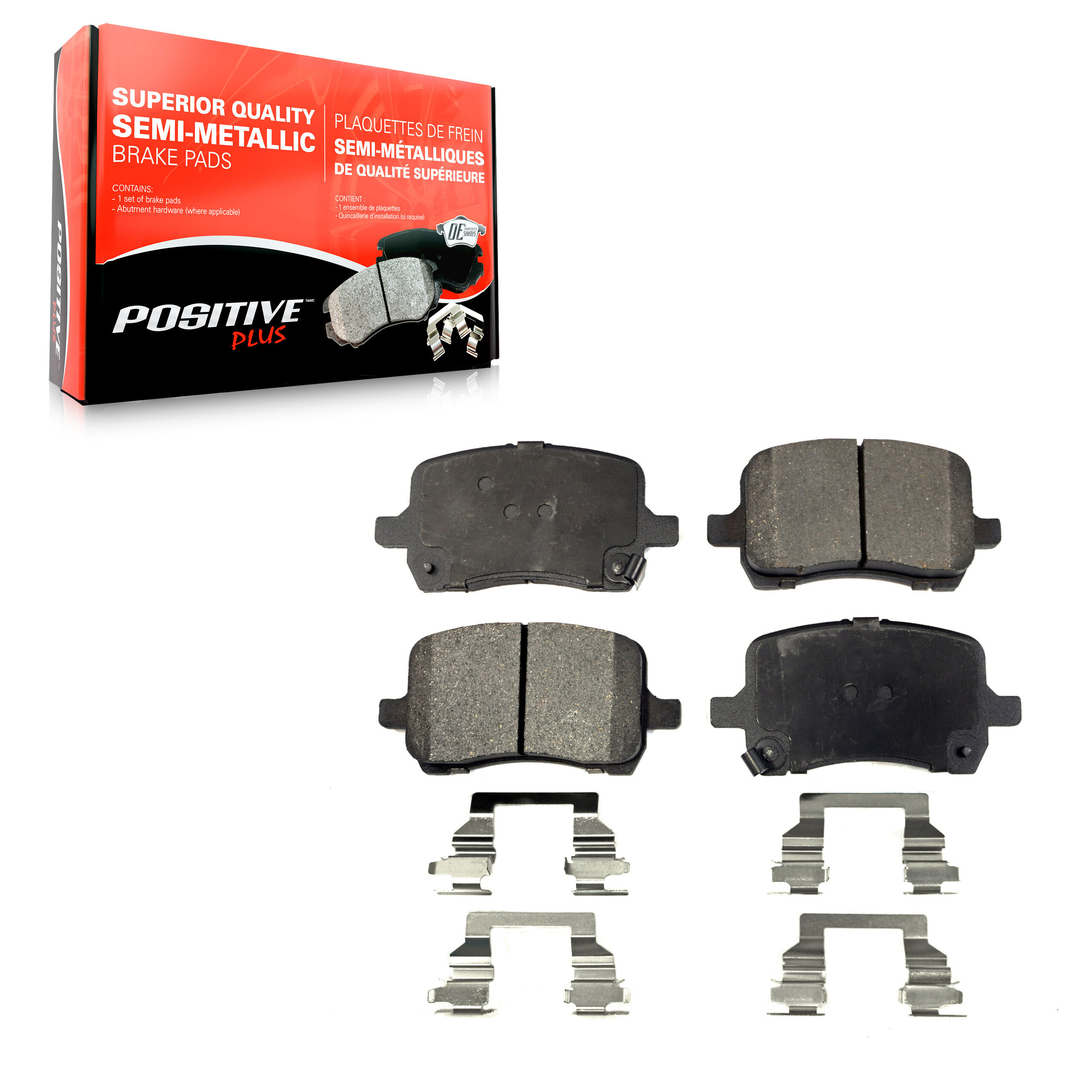 Positive Plus - PPF-D1028 - Front Disc Brake Pad